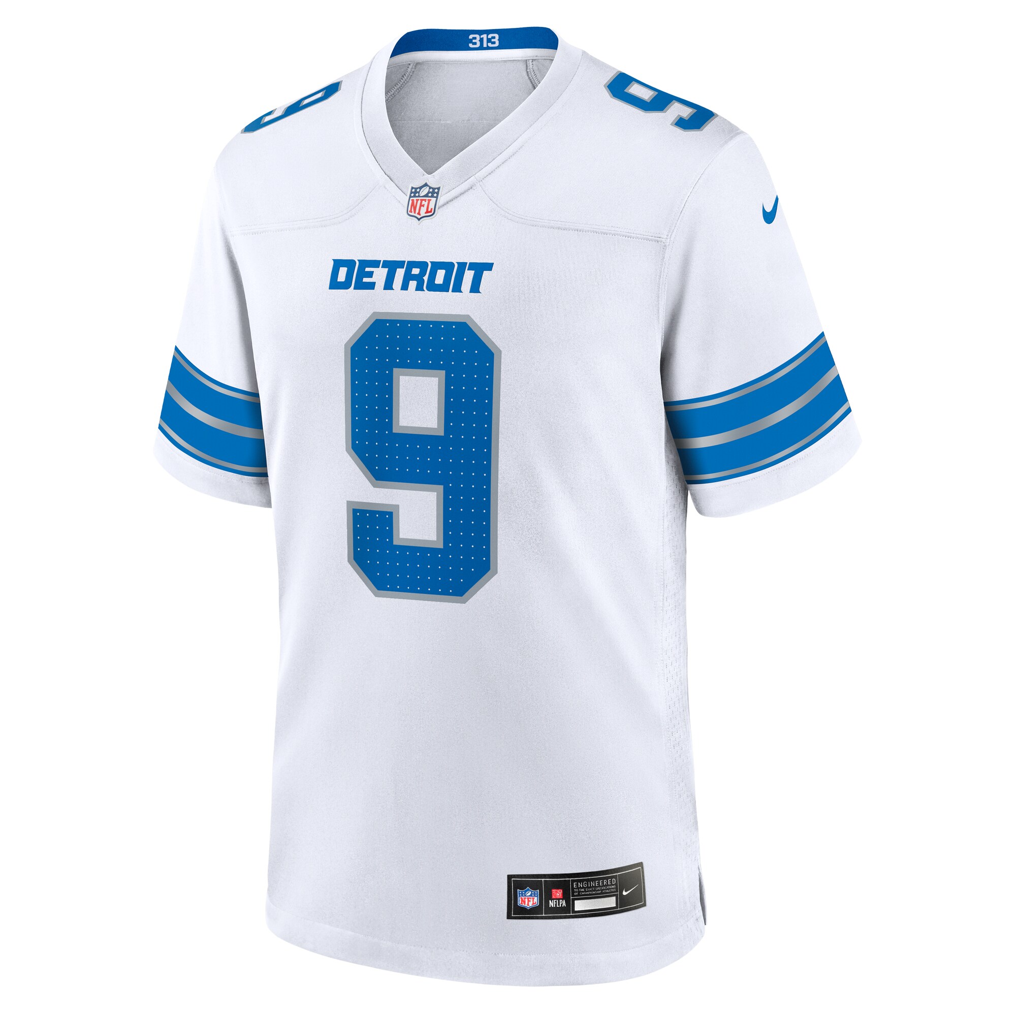 Detroit Lions Jameson Williams White White Game NFL Jersey Men's