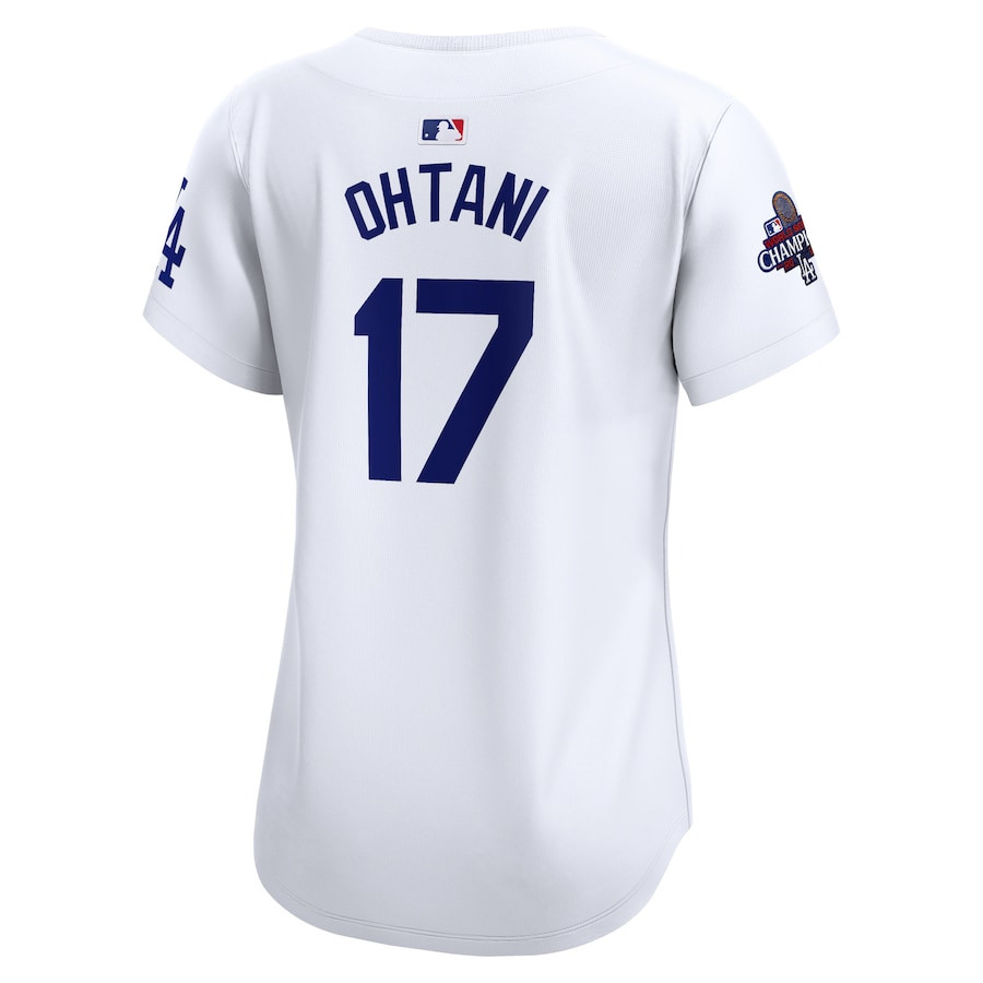 Shohei Ohtani 17 Los Angeles Dodgers 2024 World Series Champions Home Limited White MLB Jersey Women's