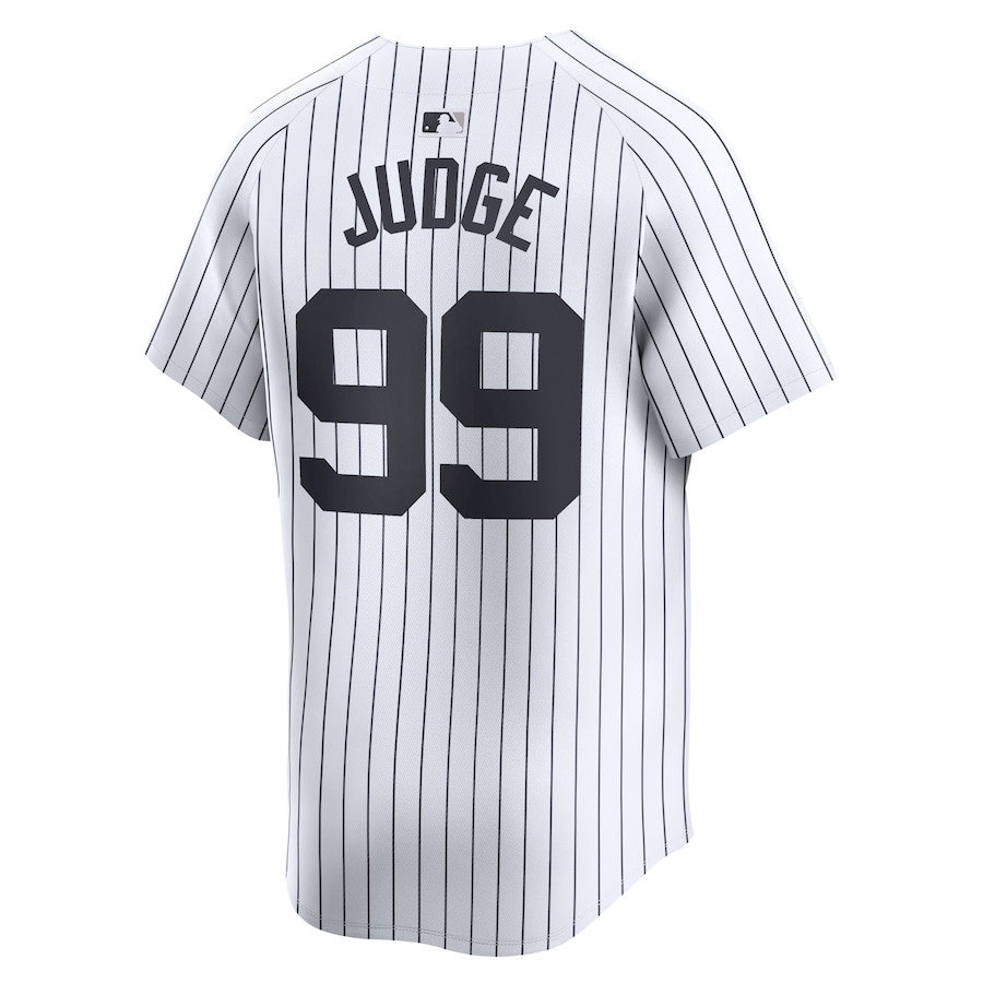 Aaron Judge 99 New York Yankees Home Limited White MLB Jersey Youth