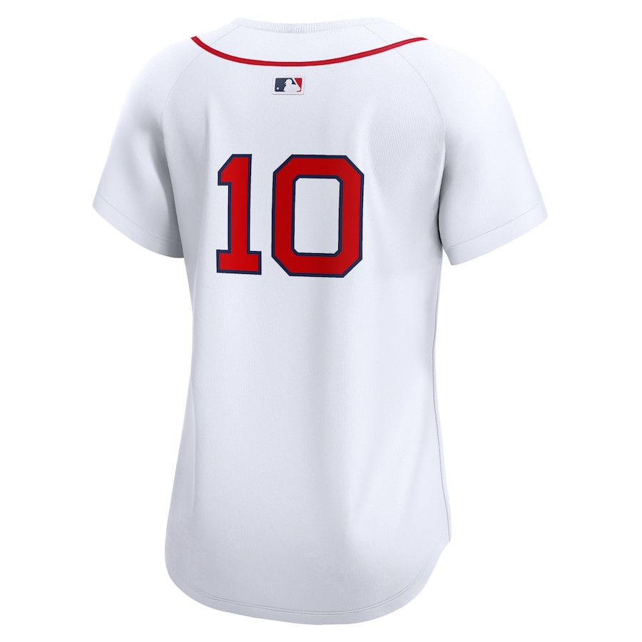 Trevor Story 10 Boston Red Sox Home Limited Player White MLB Jersey Women's
