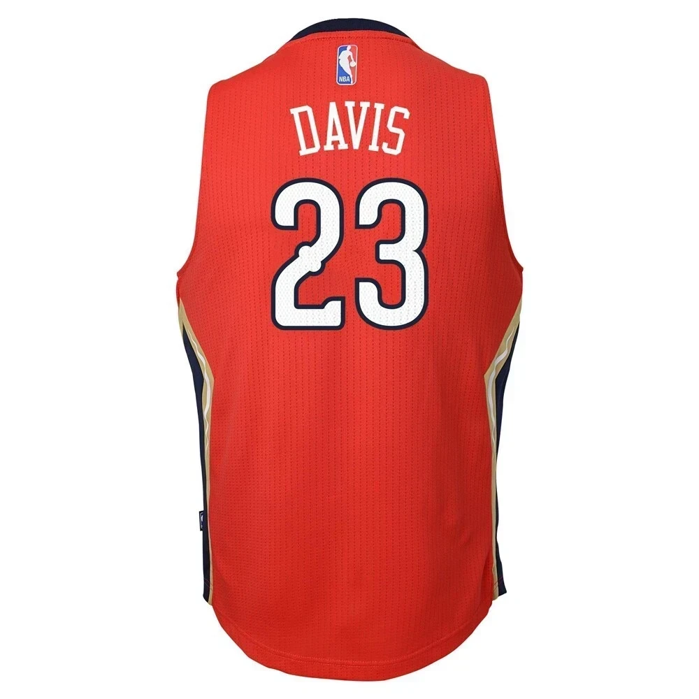 Anthony Davis New Orleans Pelicans 2014-15 New Swingman Alternate Red NBA Jersey Youth