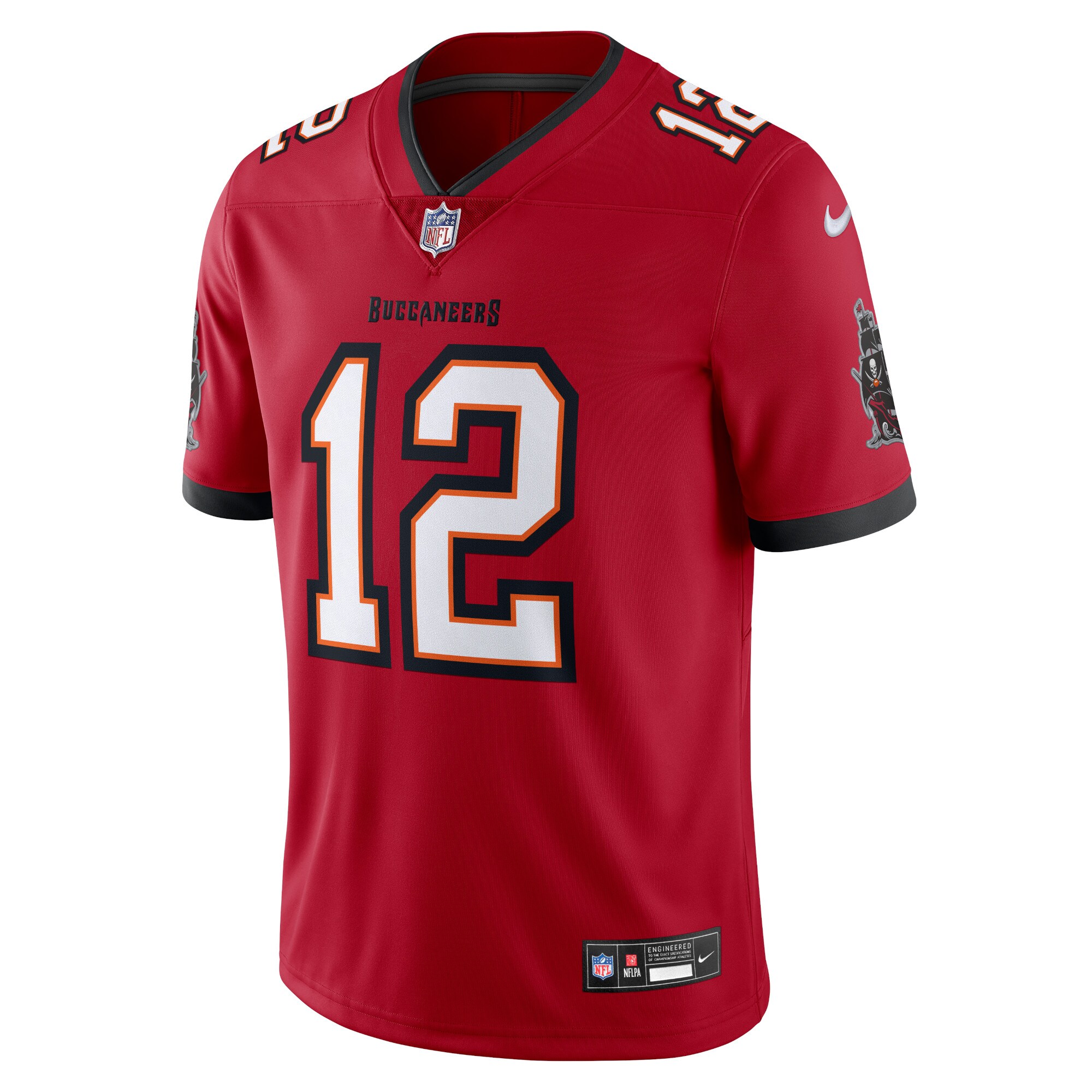 Tampa Bay Buccaneers Tom Brady Red Vapor Untouchable Limited NFL Jersey Men's