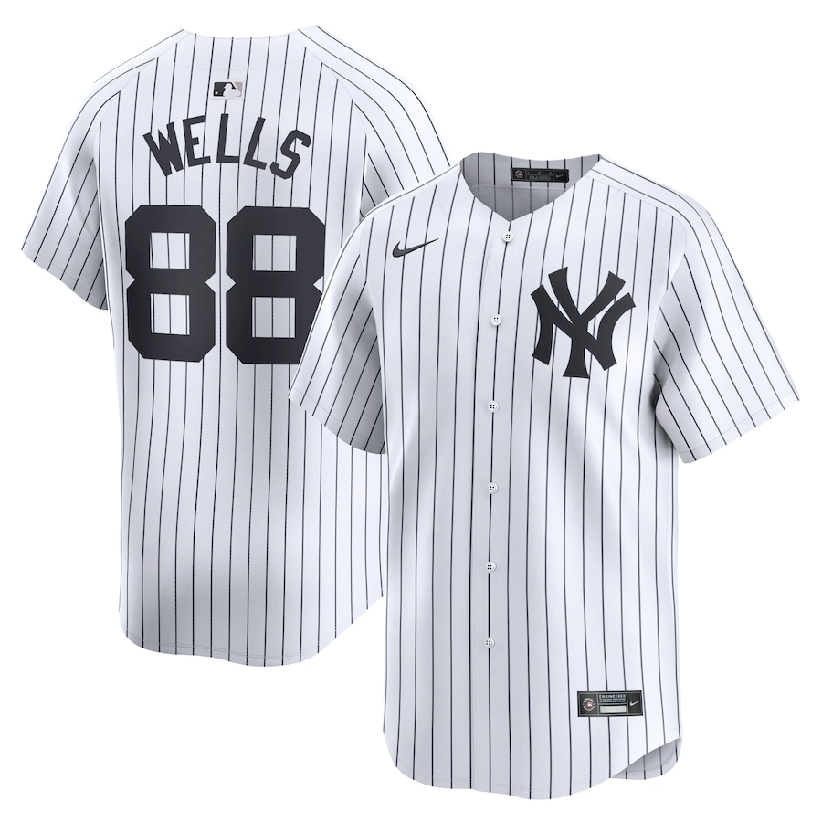 Austin Wells New York Yankees Home Limited Player Jersey White