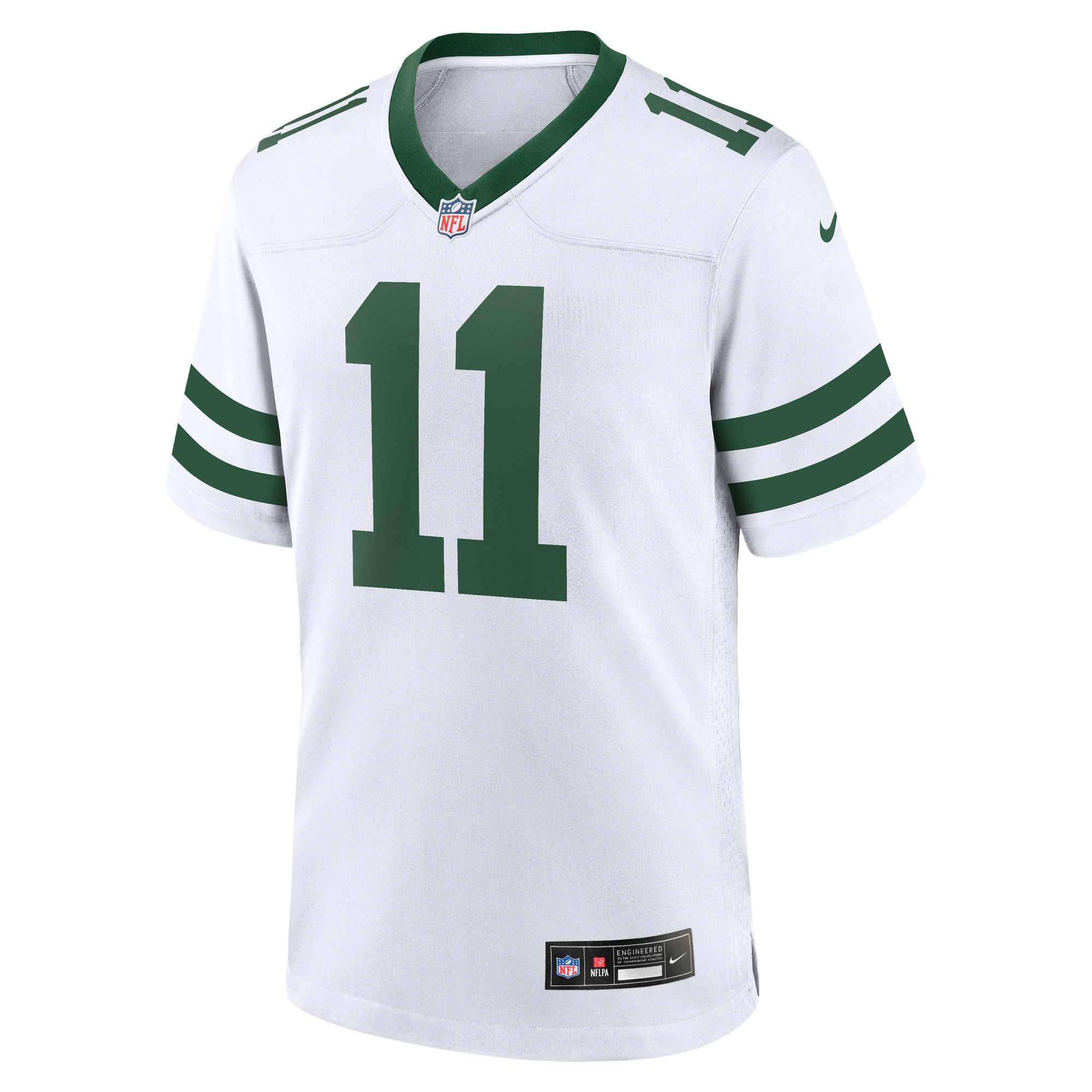 New York Jets Jermaine Johnson II Legacy White Game NFL Jersey Men's