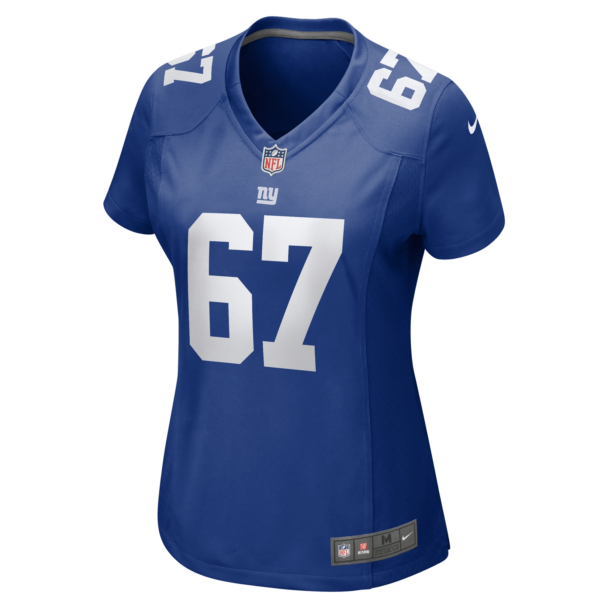 New York Giants Justin Pugh Royal Game NFL Jersey Women's