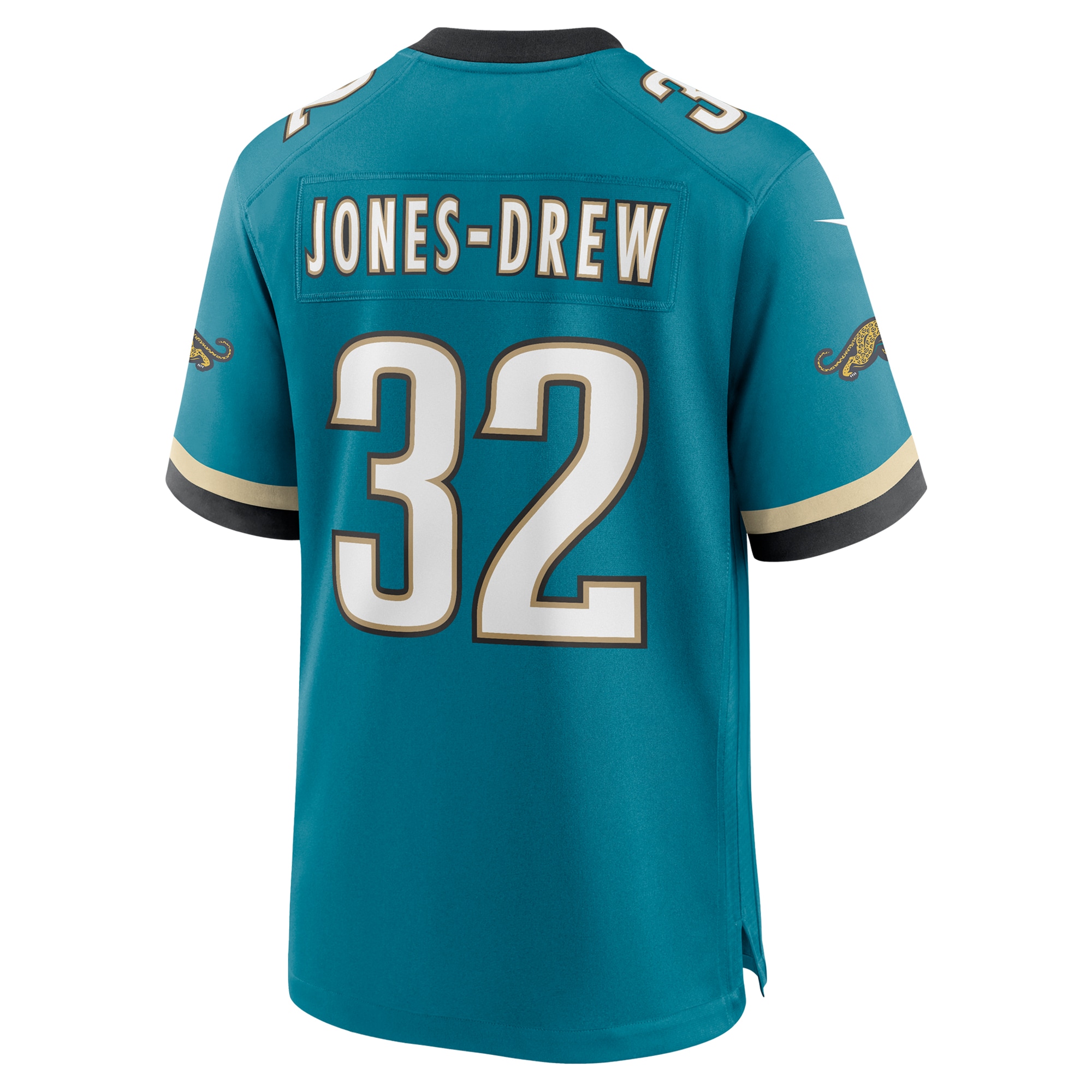 Jacksonville Jaguars Maurice Jones-Drew Teal Prowler Throwback Retired Player Game NFL Jersey Men's