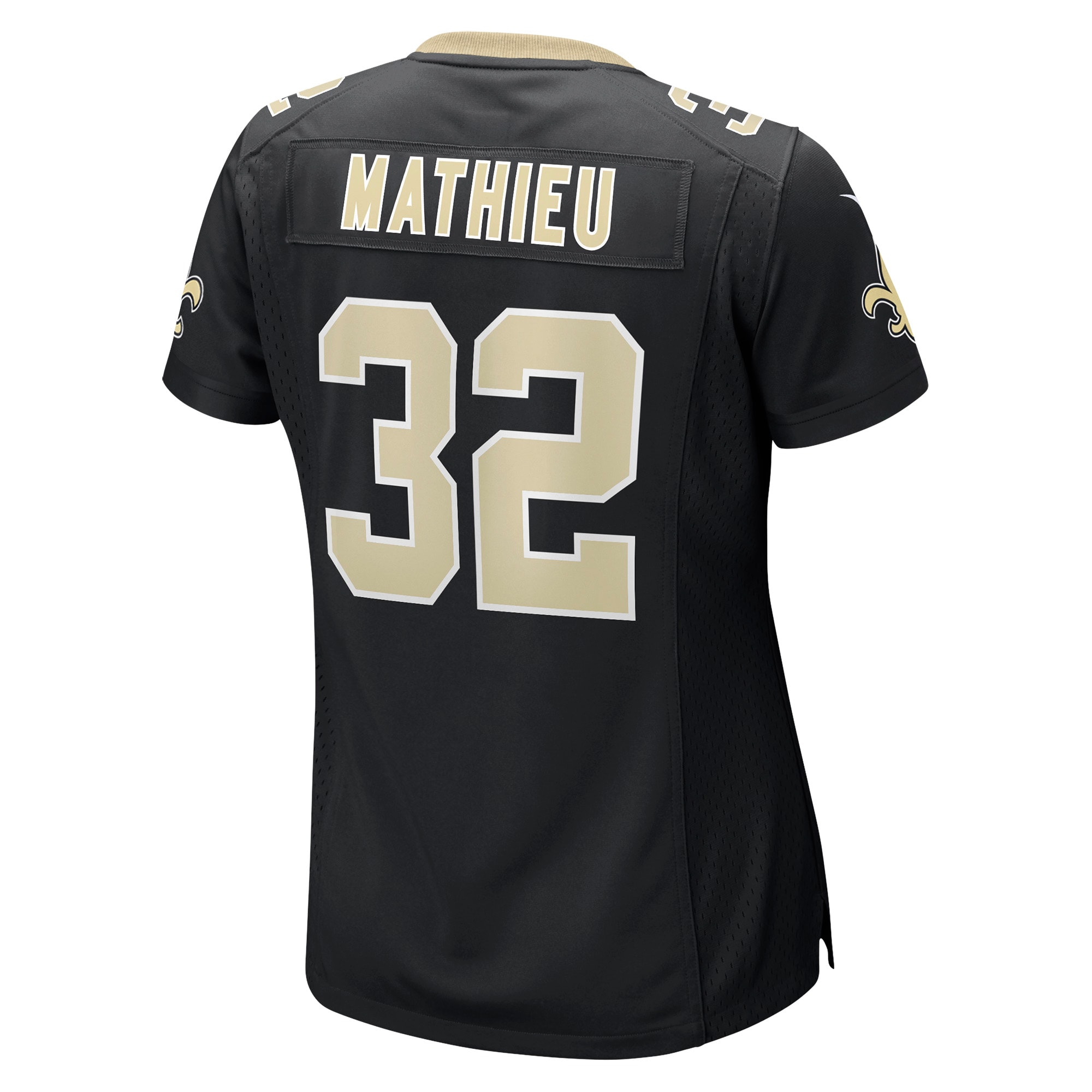 New Orleans Saints Tyrann Mathieu Black Player NFL Jersey Women's