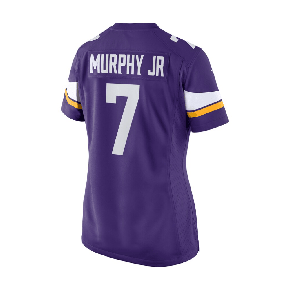 Byron Murphy Jr. 7 Minnesota Vikings 2025 Pro Bowl Patch Game Purple NFL Jersey Women's