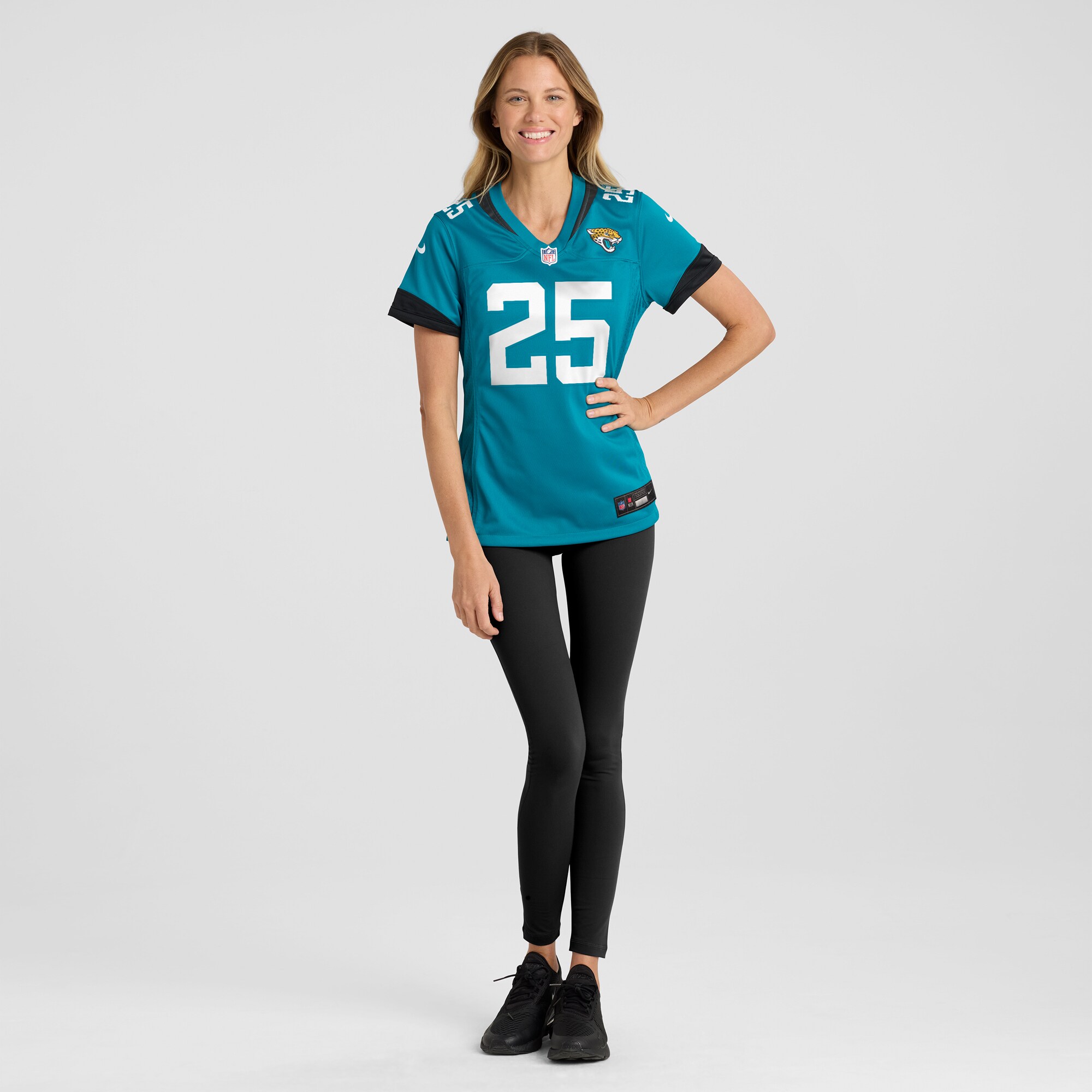 Jacksonville Jaguars Ronald Darby Teal Team Game NFL Jersey Women's