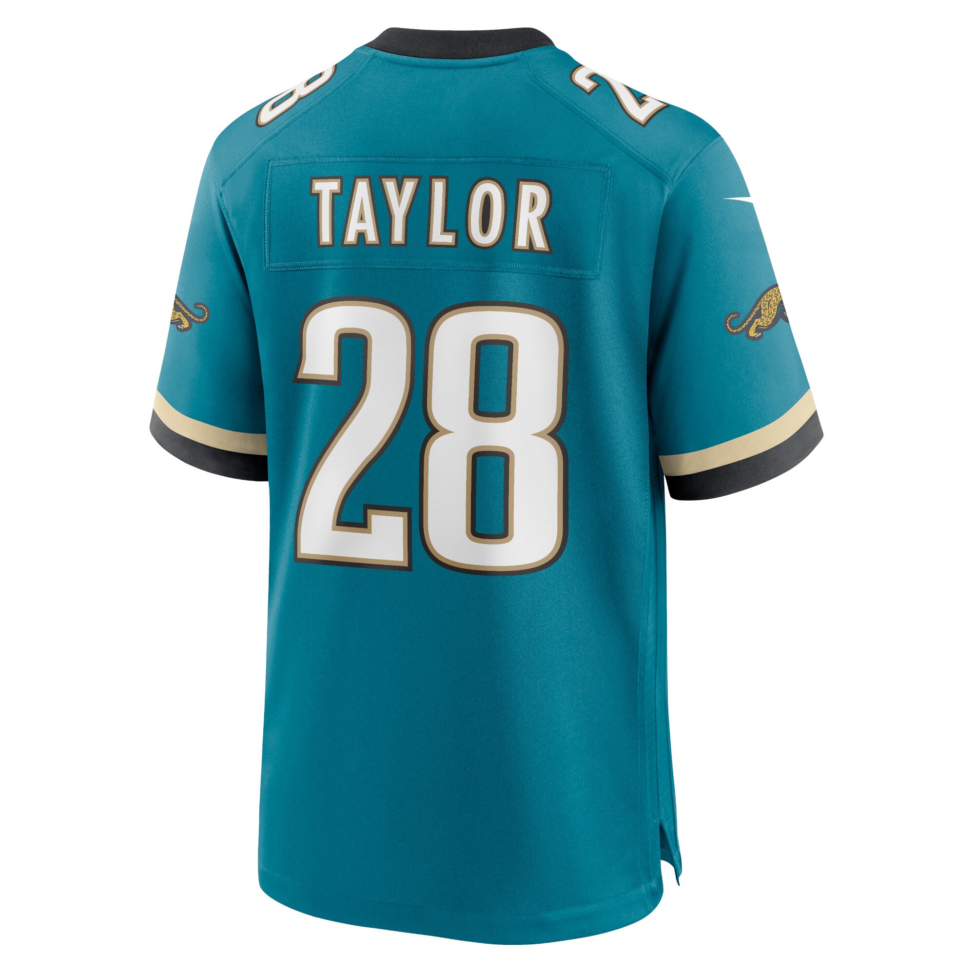 Jacksonville Jaguars Fred Taylor Teal Prowler Throwback Retired Player Game NFL Jersey Men's