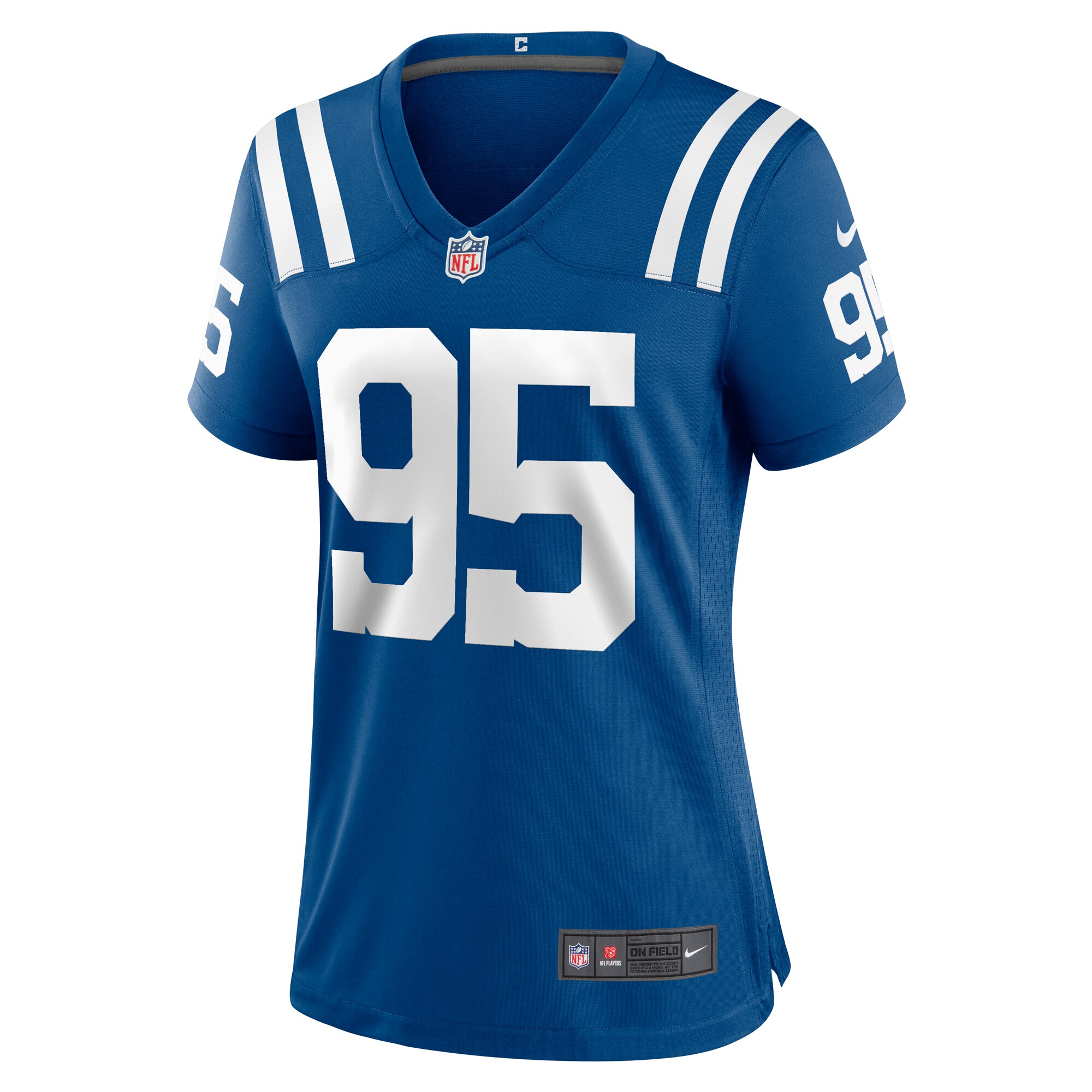 Indianapolis Colts Adetomiwa Adebawore Royal Team Game NFL Jersey Women's