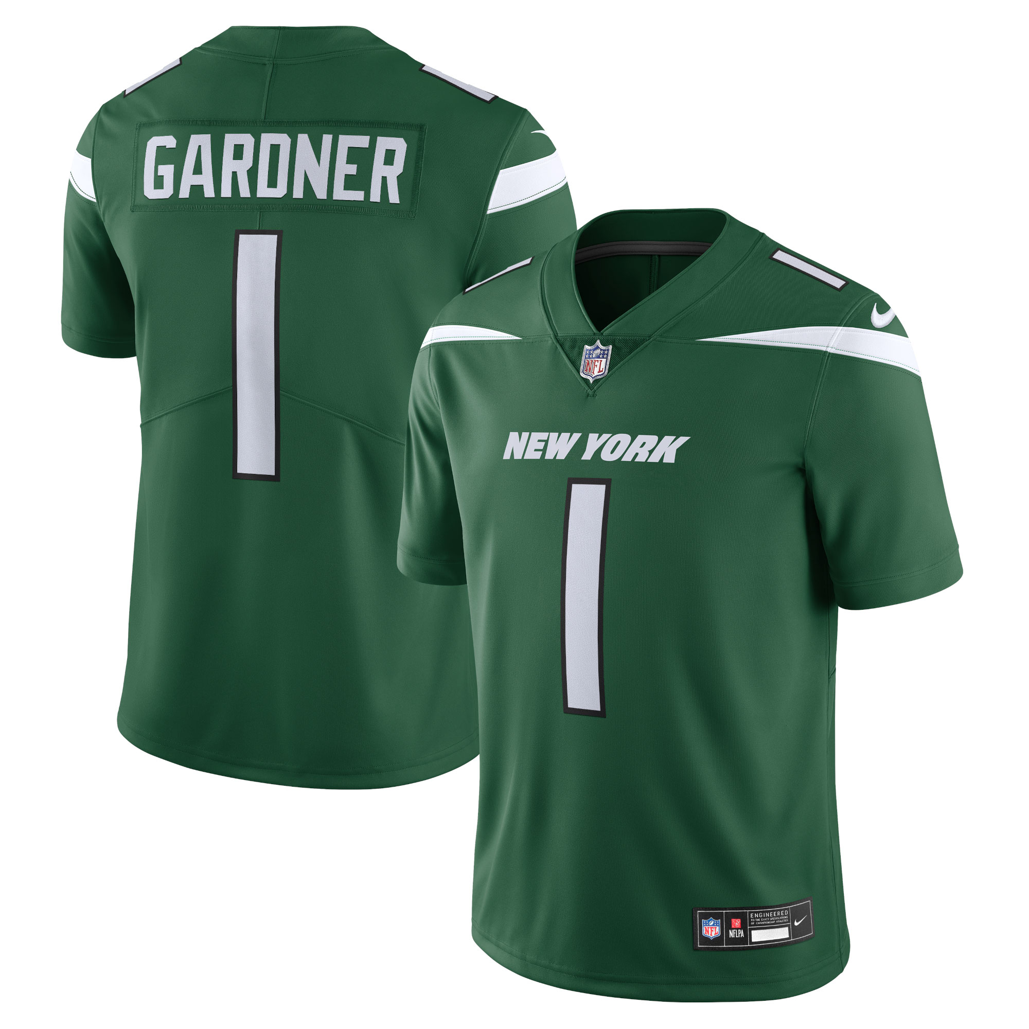 New York Jets Ahmad Sauce Gardner Gotham Green Vapor Untouchable Limited NFL Jersey Men's