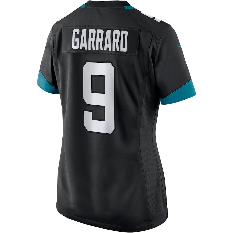 David Garrard 9 Jacksonville Jaguars Game Retired Black NFL Jersey Women's