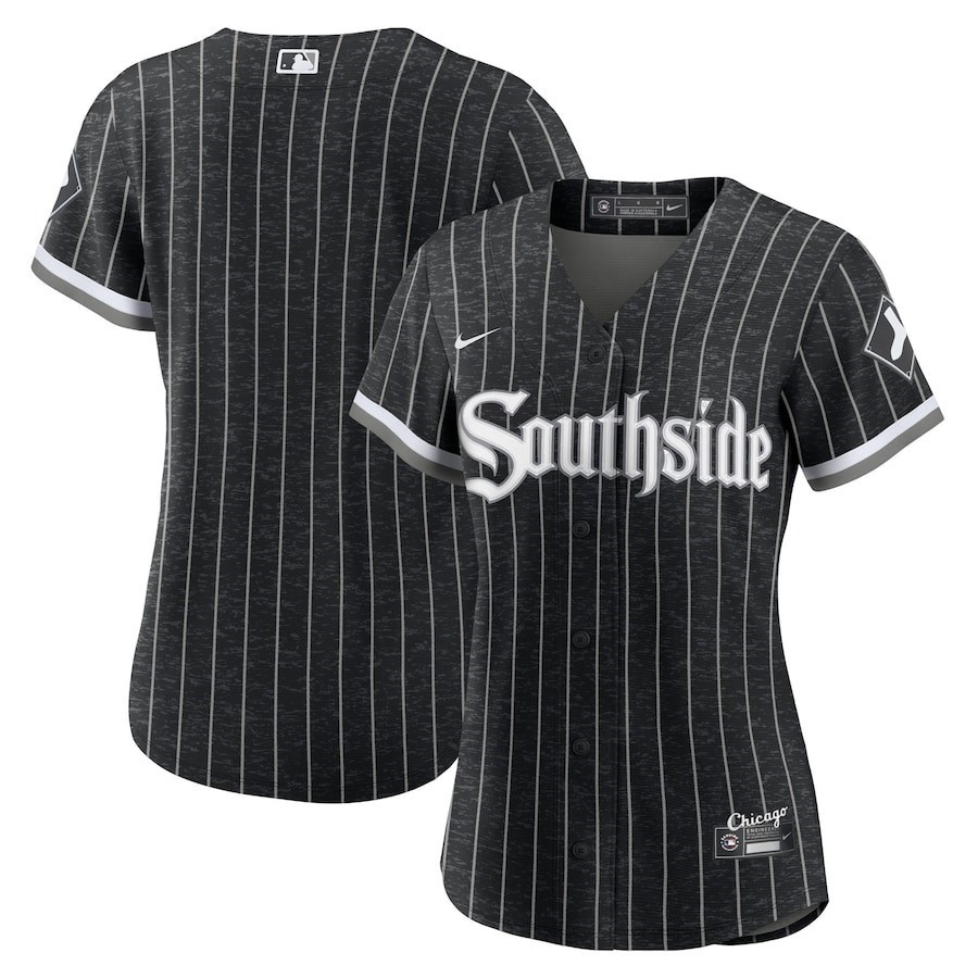 Chicago White Sox City Connect Black MLB Jersey Women's