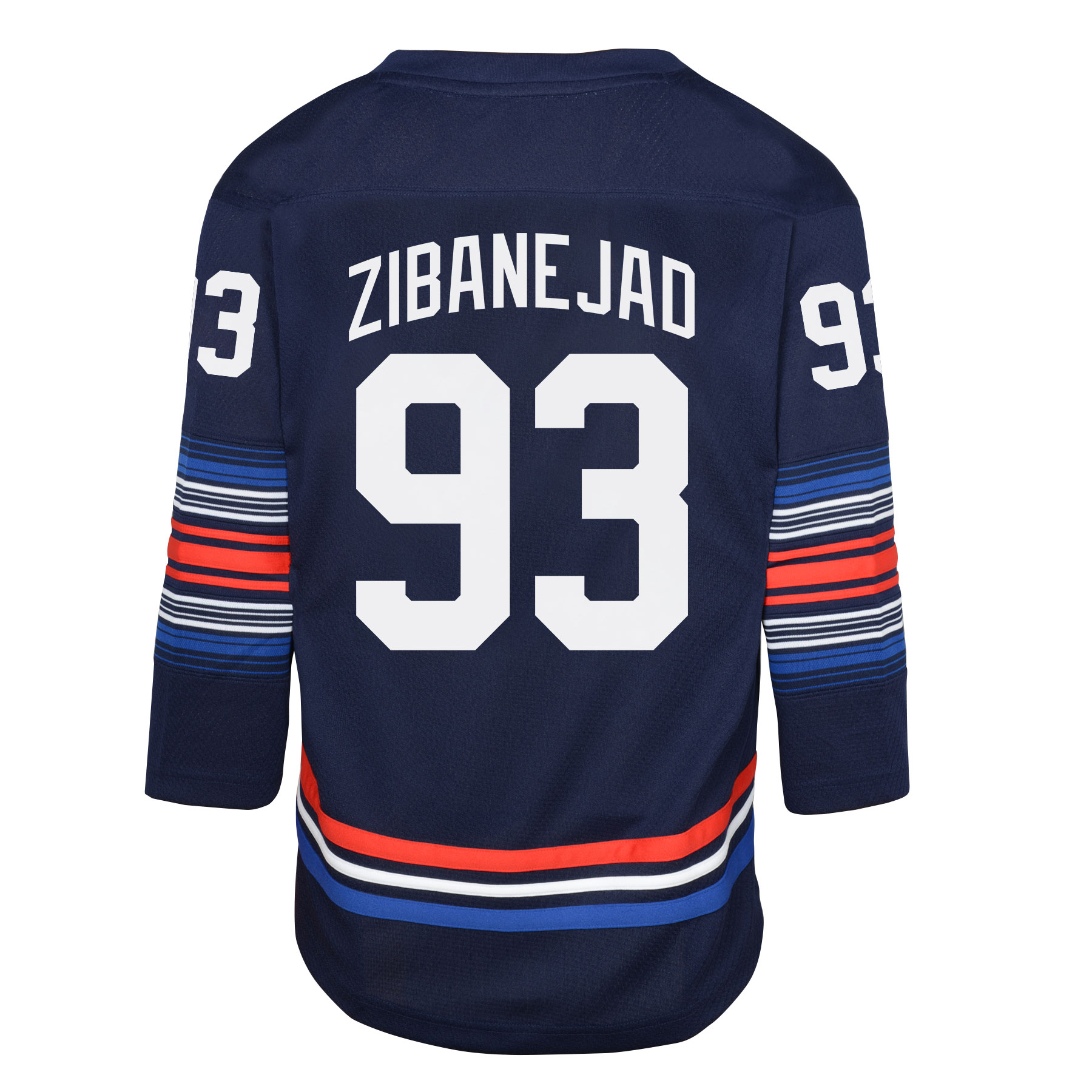 New York Rangers Mika Zibanejad Navy Alternate Player NHL Jersey Youth
