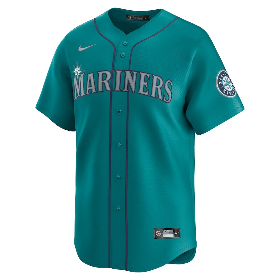 Seattle Mariners Alternate Limited Aqua MLB Jersey Men's