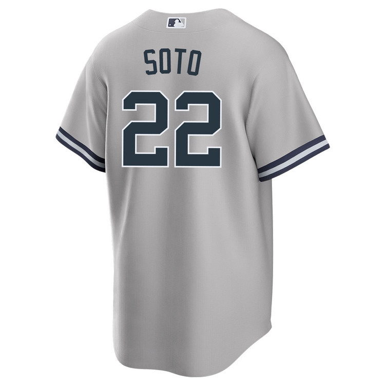 Juan Soto 22 New York Yankees Road ??Gray MLB Jersey Men's