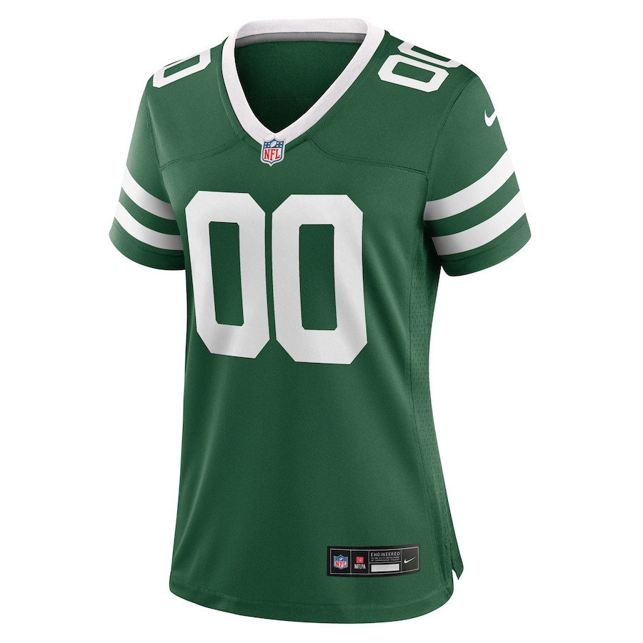 New York Jets Game Custom Women, Green NFL Jersey Women's