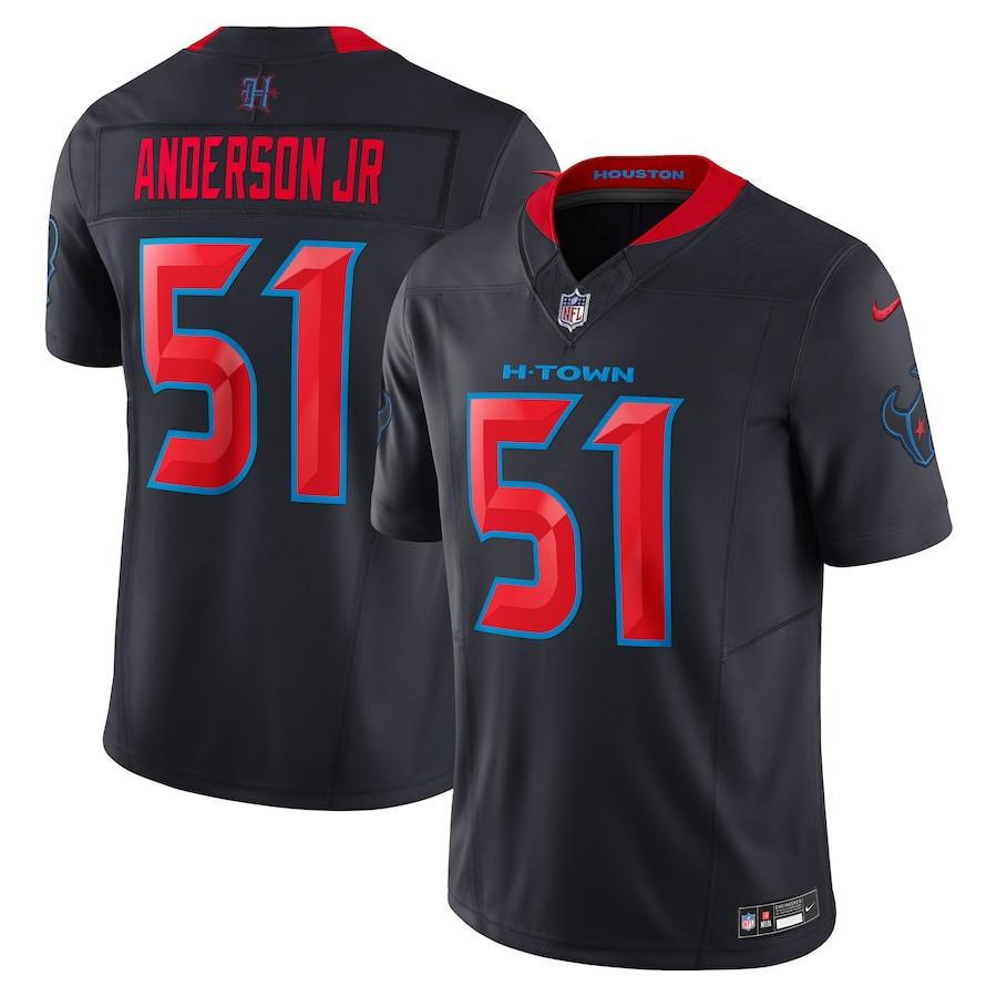 Will Anderson Jr. 51 Houston Texans 2nd Alternate Vapor F.U.S.E. Limited Navy NFL Jersey Men's