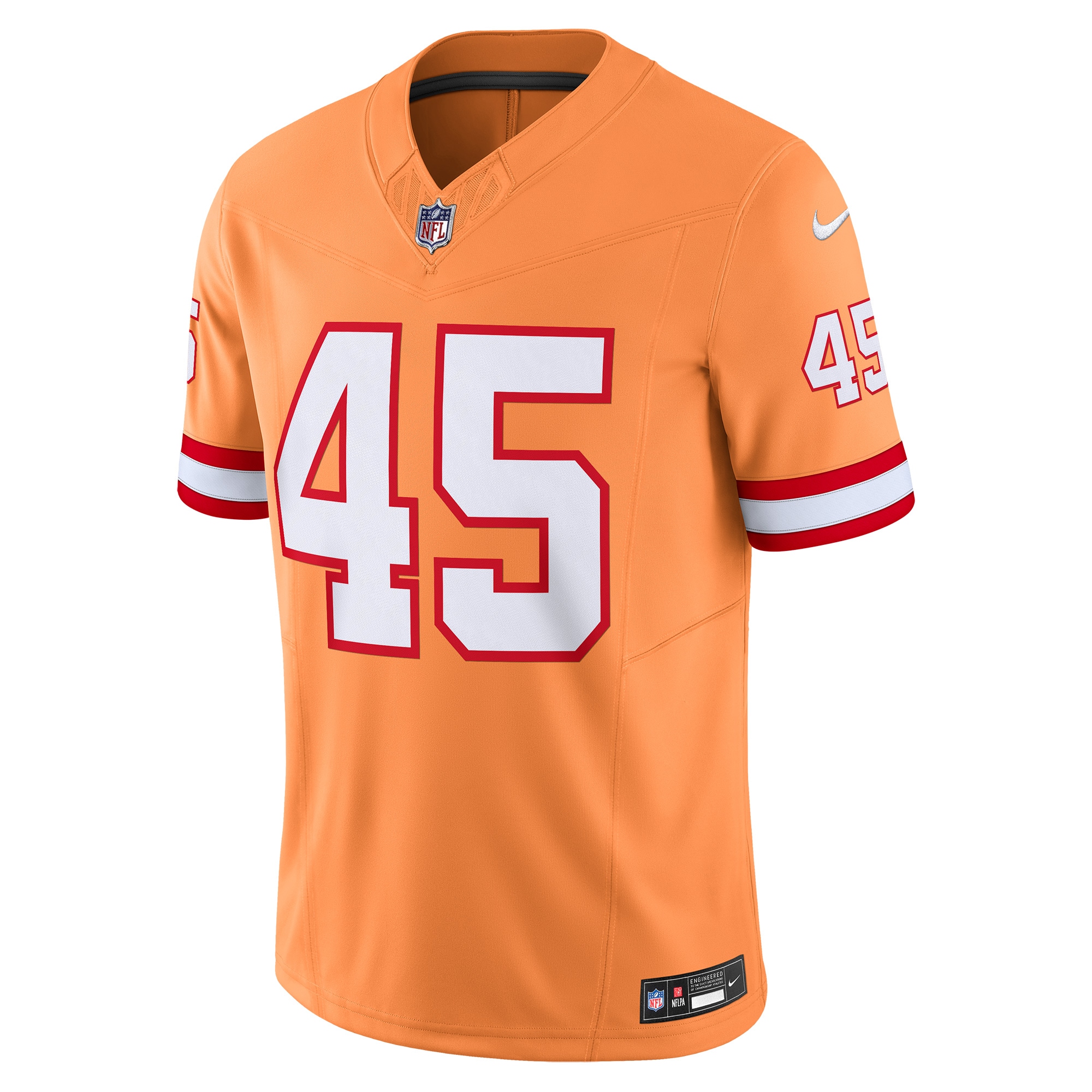 Tampa Bay Buccaneers Devin White Orange Vapor F.U.S.E. Limited NFL Jersey Men's