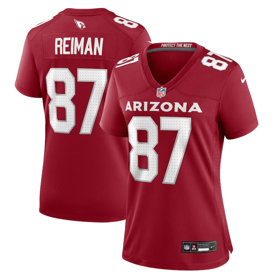 Tip Reiman 87 Arizona Cardinals Game Cardinal NFL Jersey Women's