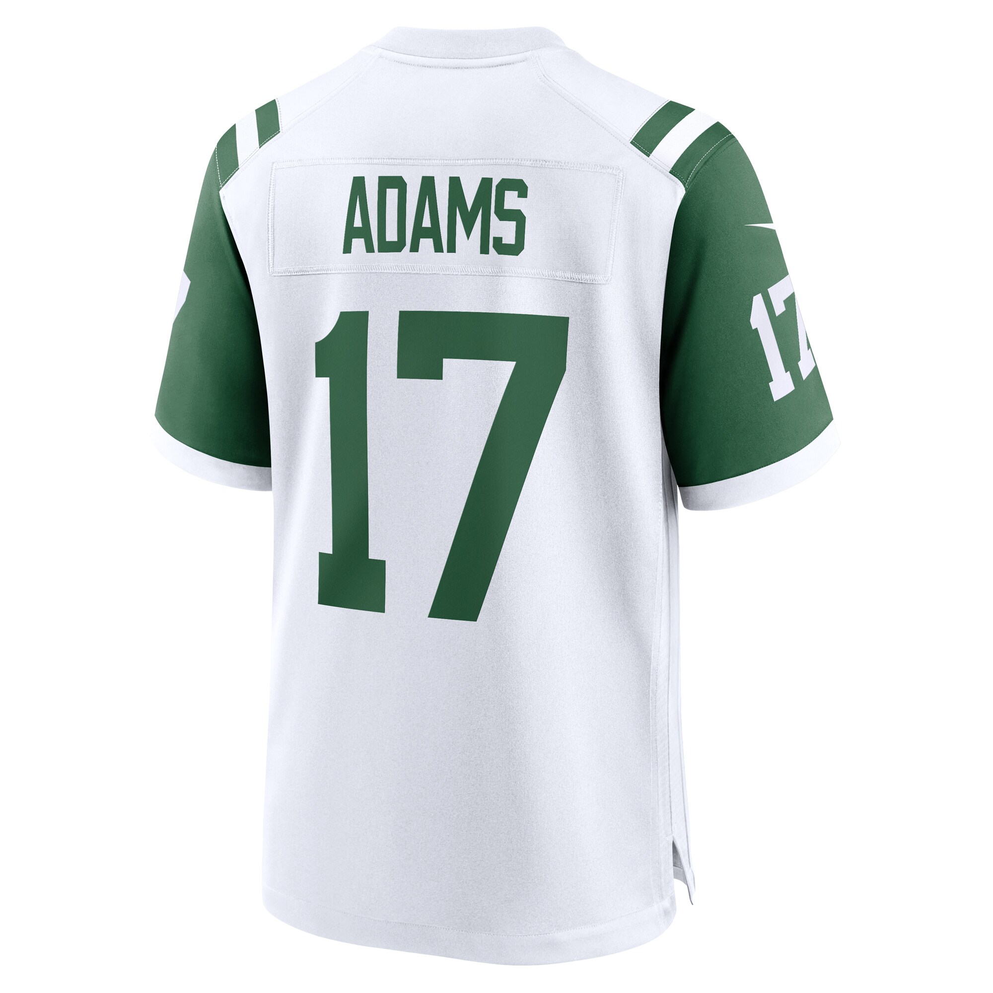 New York Jets Davante Adams White Classic Alternate Game NFL Jersey Men's