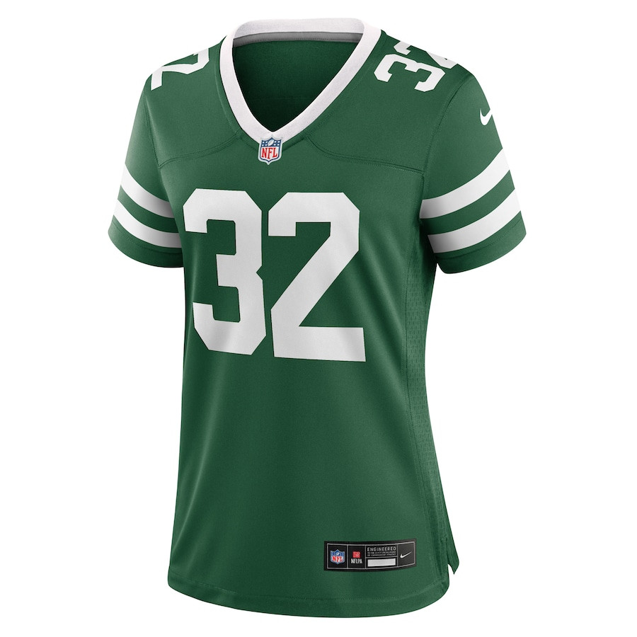 Isaiah Davis 32 New York Jets Team Game Legacy Green NFL Jersey Women's