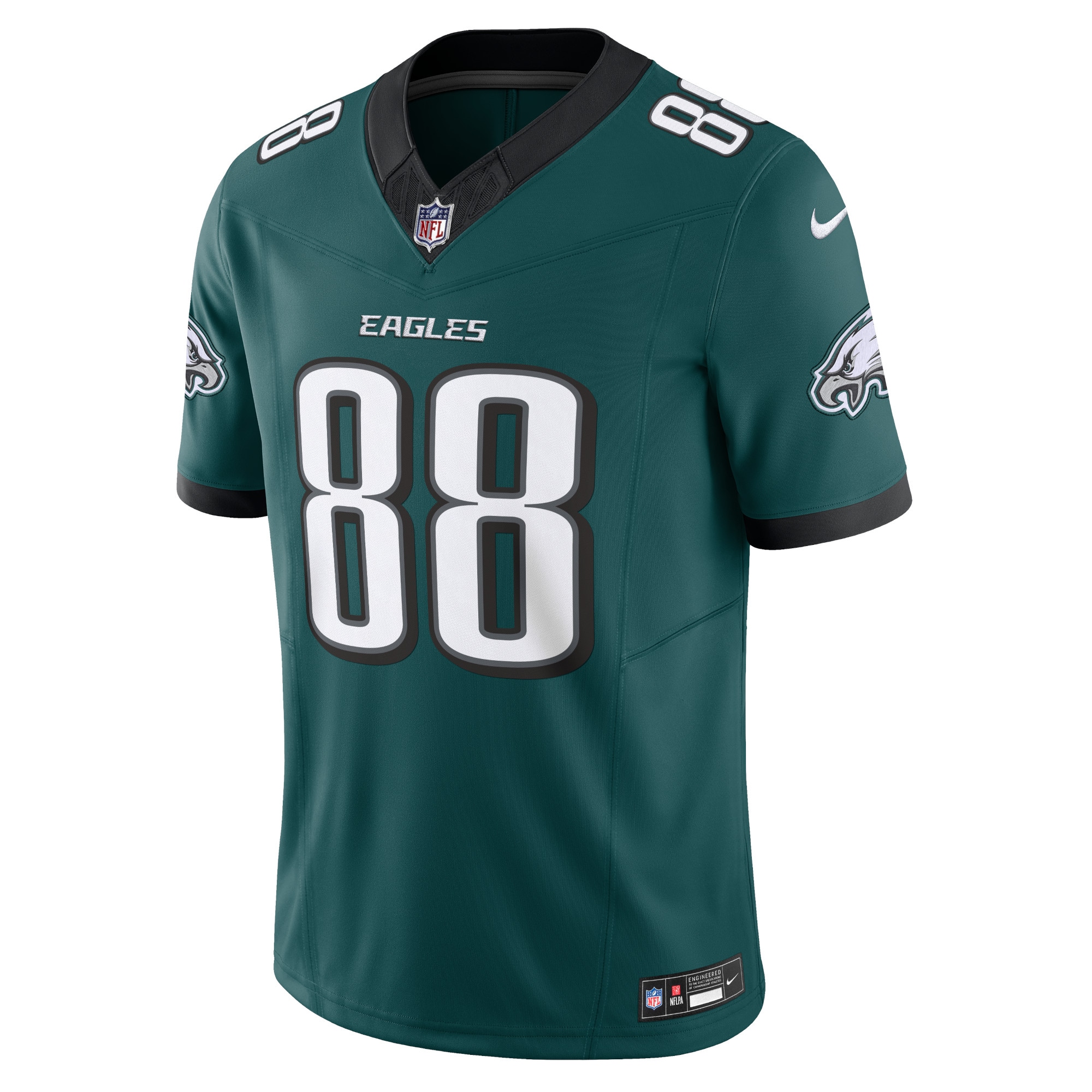 Philadelphia Eagles Dallas Goedert Midnight Green Vapor F.U.S.E. Limited NFL Jersey Men's