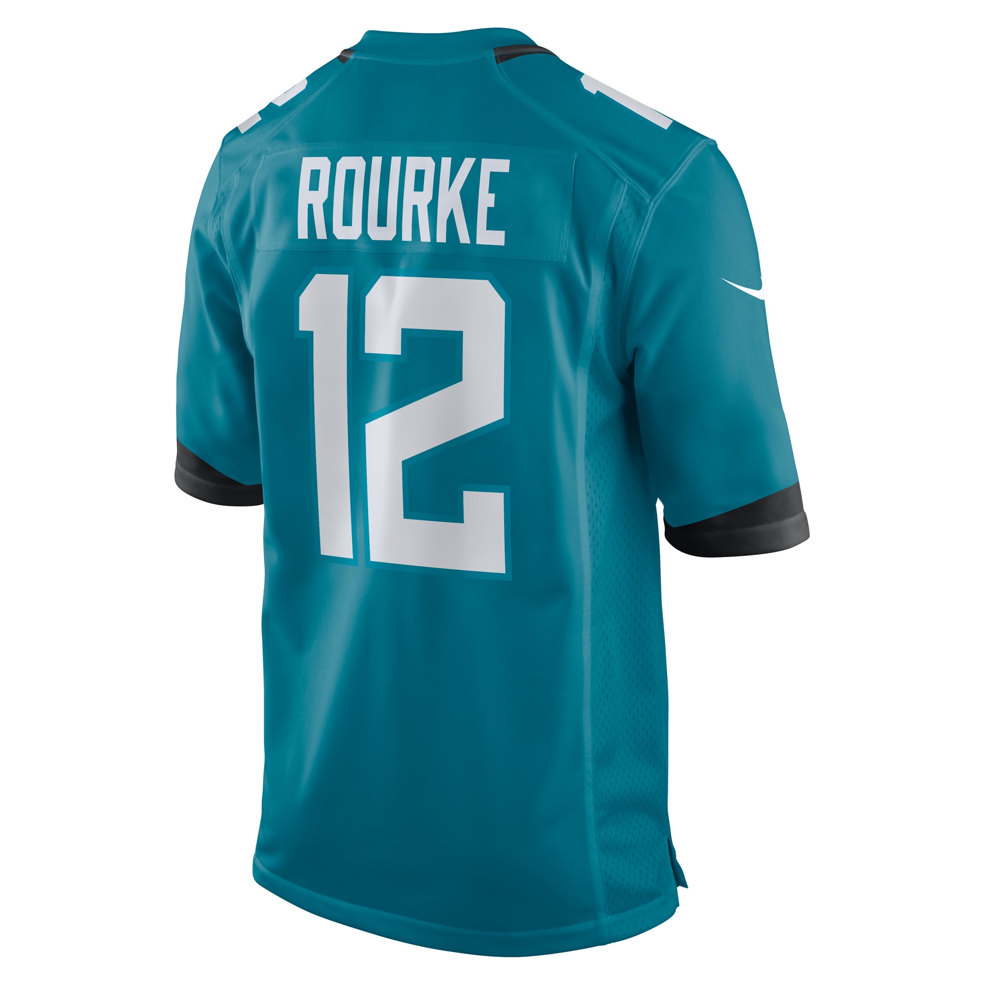 Jacksonville Jaguars Nathan Rourke Teal Team Game NFL Jersey Men's