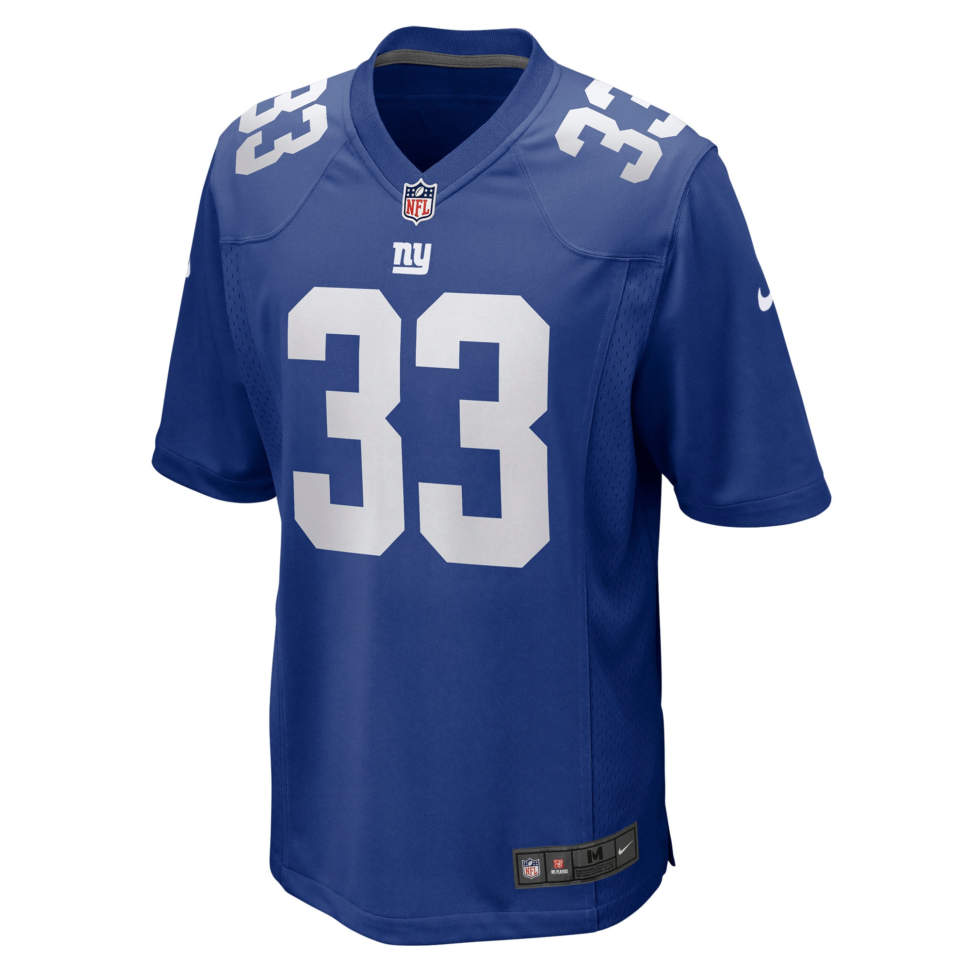 New York Giants Aaron Robinson Royal Game Player NFL Jersey Men's