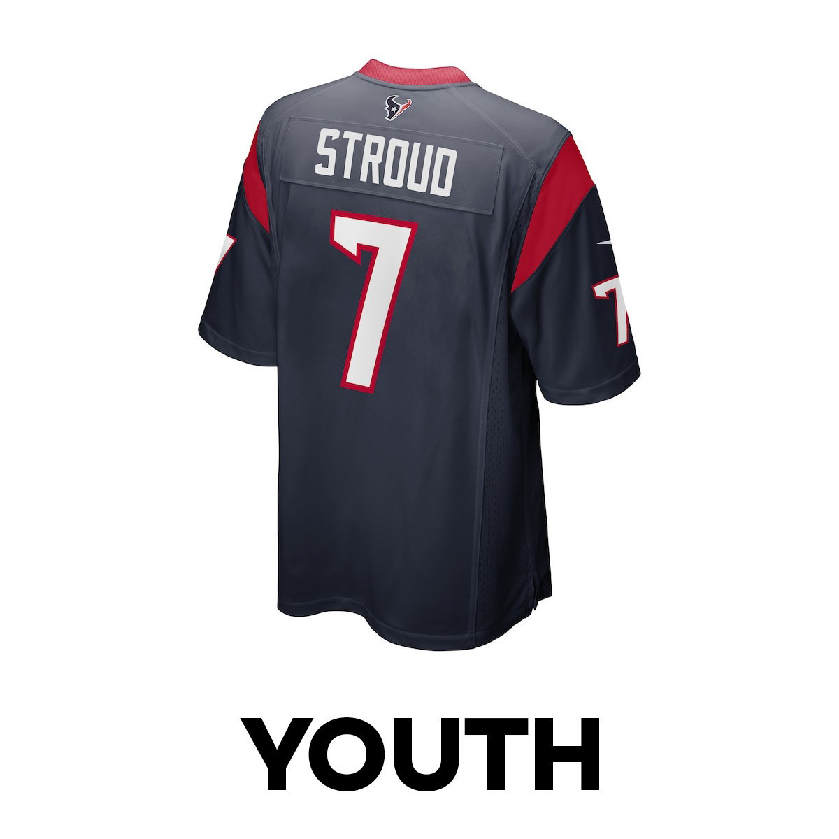 C.J. Stroud 7 Houston Texans The Chosen One Game Navy NFL Jersey Youth