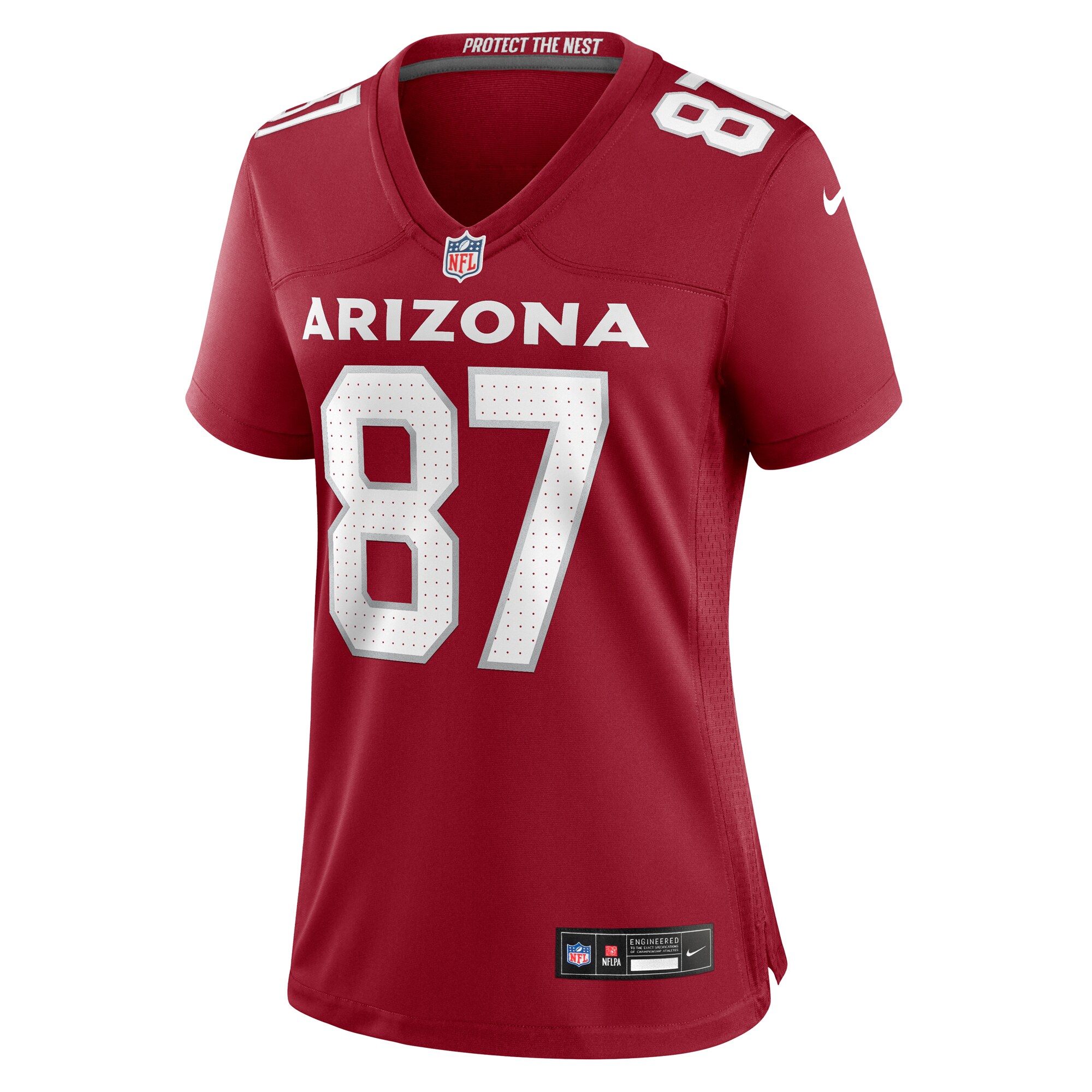 Arizona Cardinals Geoff Swaim Cardinal Team Game NFL Jersey Women's