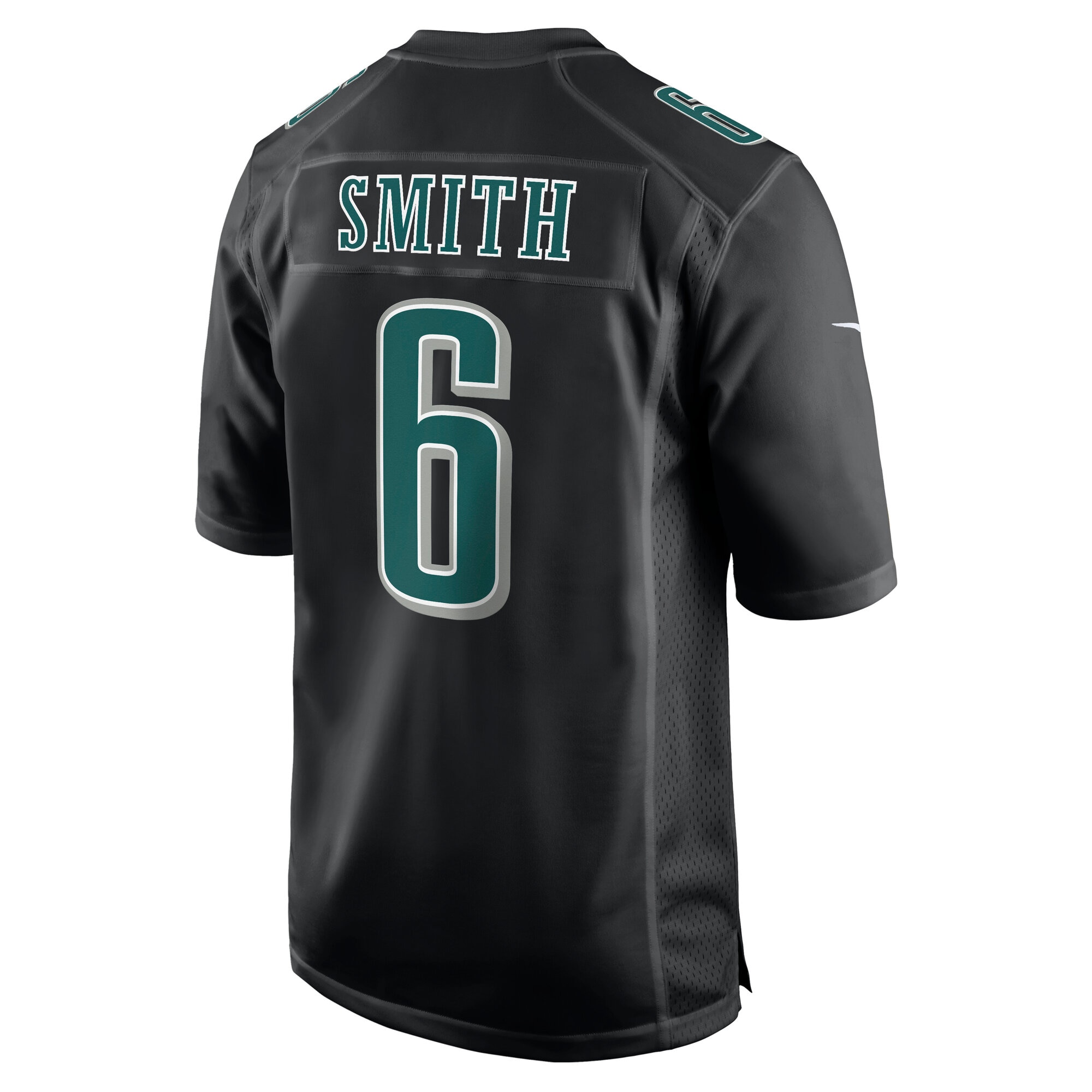 Philadelphia Eagles DeVonta Smith Carbon Black Super Bowl LIX Fashion Game Player NFL Jersey Men's