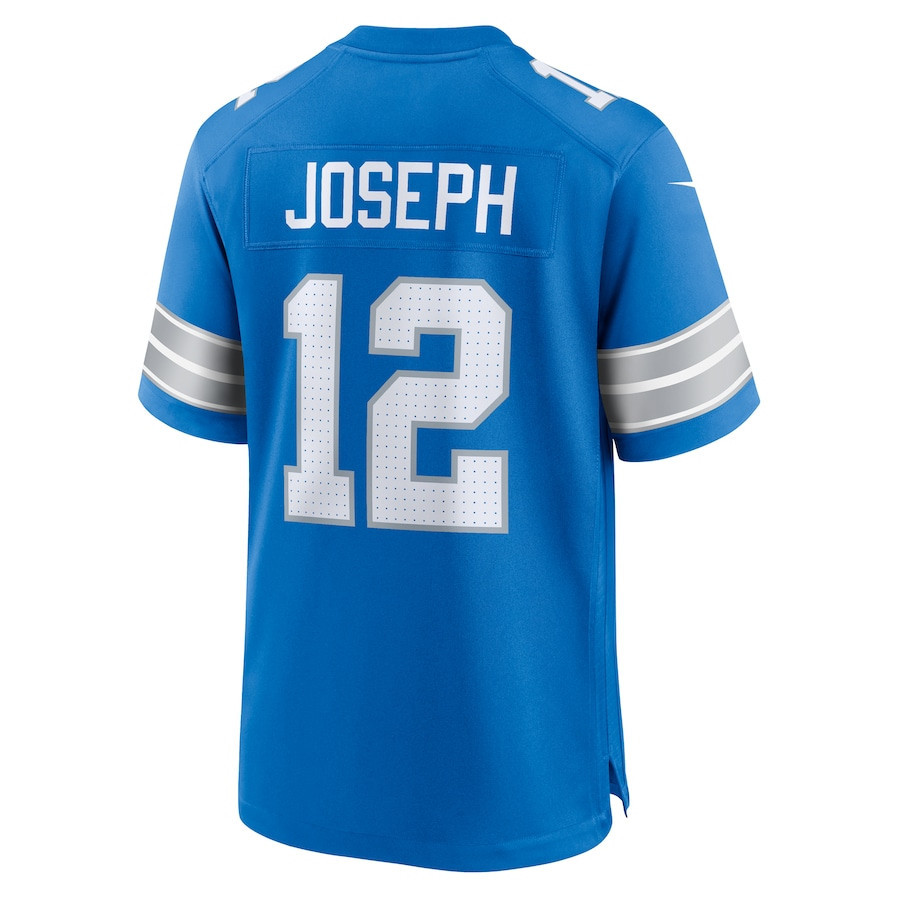 Brandon Joseph #12 Detroit Lions Super Bowl LIX Blue NFL Jersey Men's