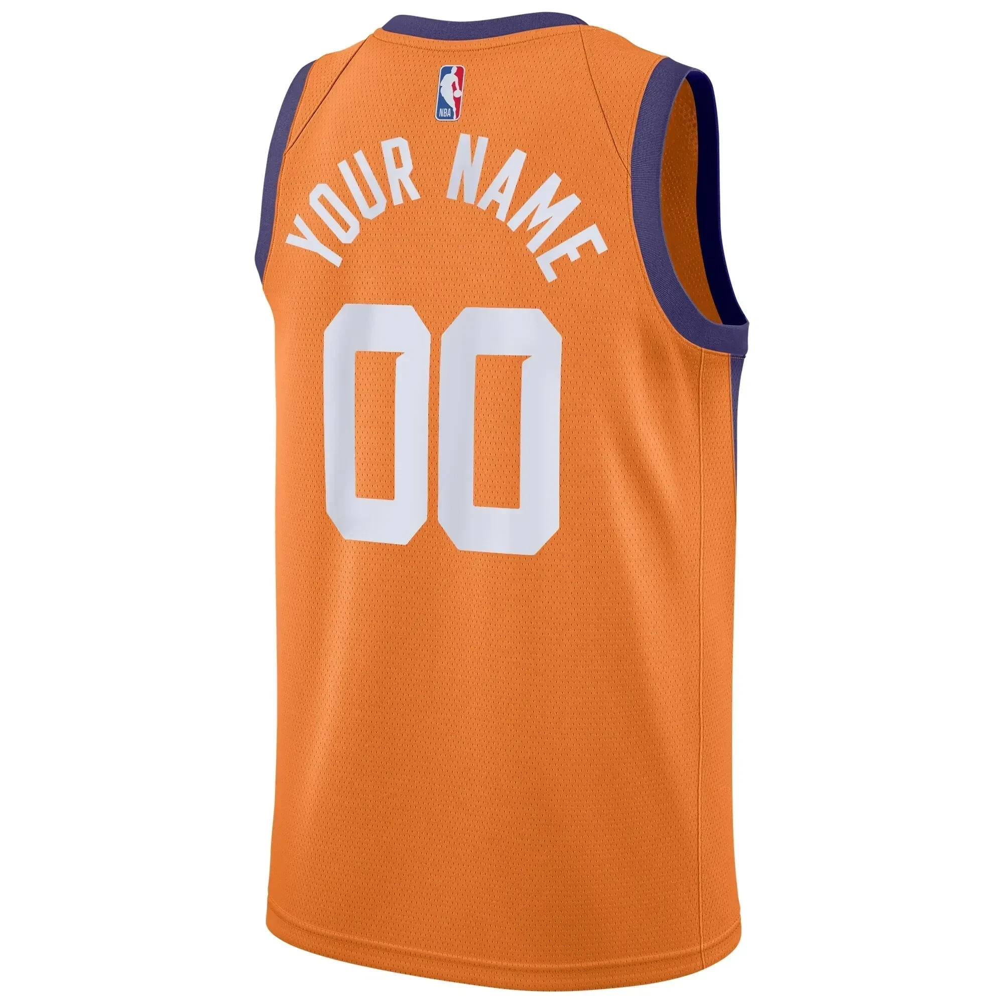 Phoenix Suns Swingman Custom Statement Edition Orange NBA Jersey Men's