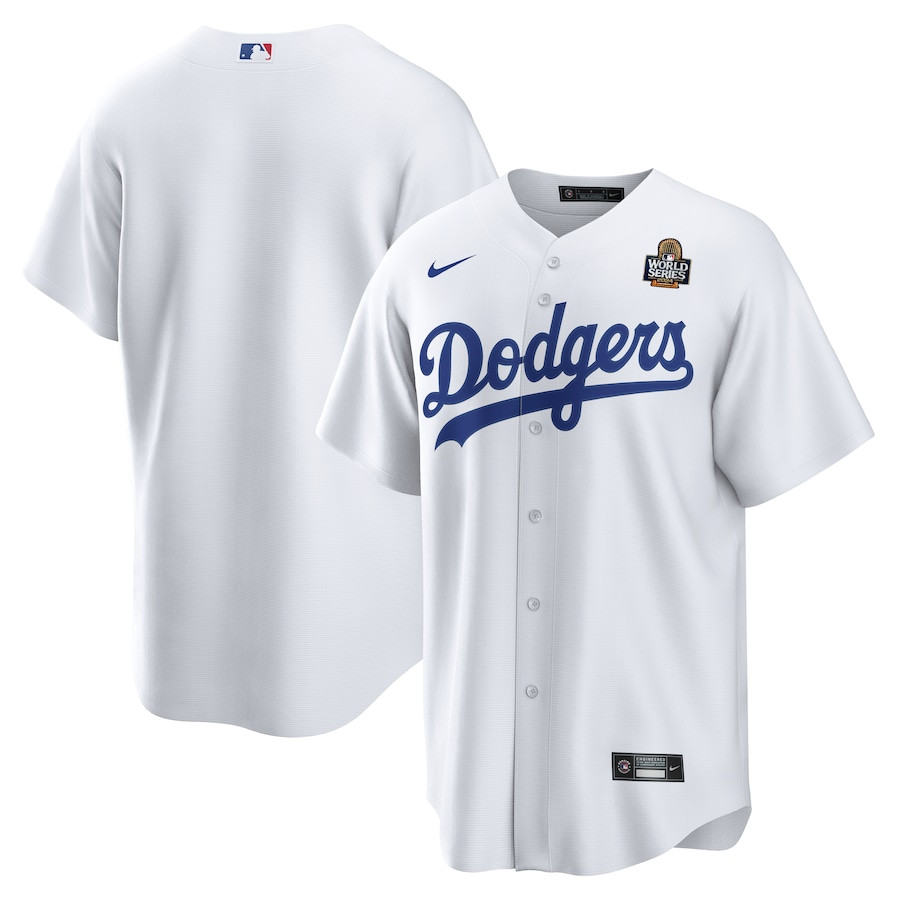 Los Angeles Dodgers 2024 World Series Home White MLB Jersey Men's