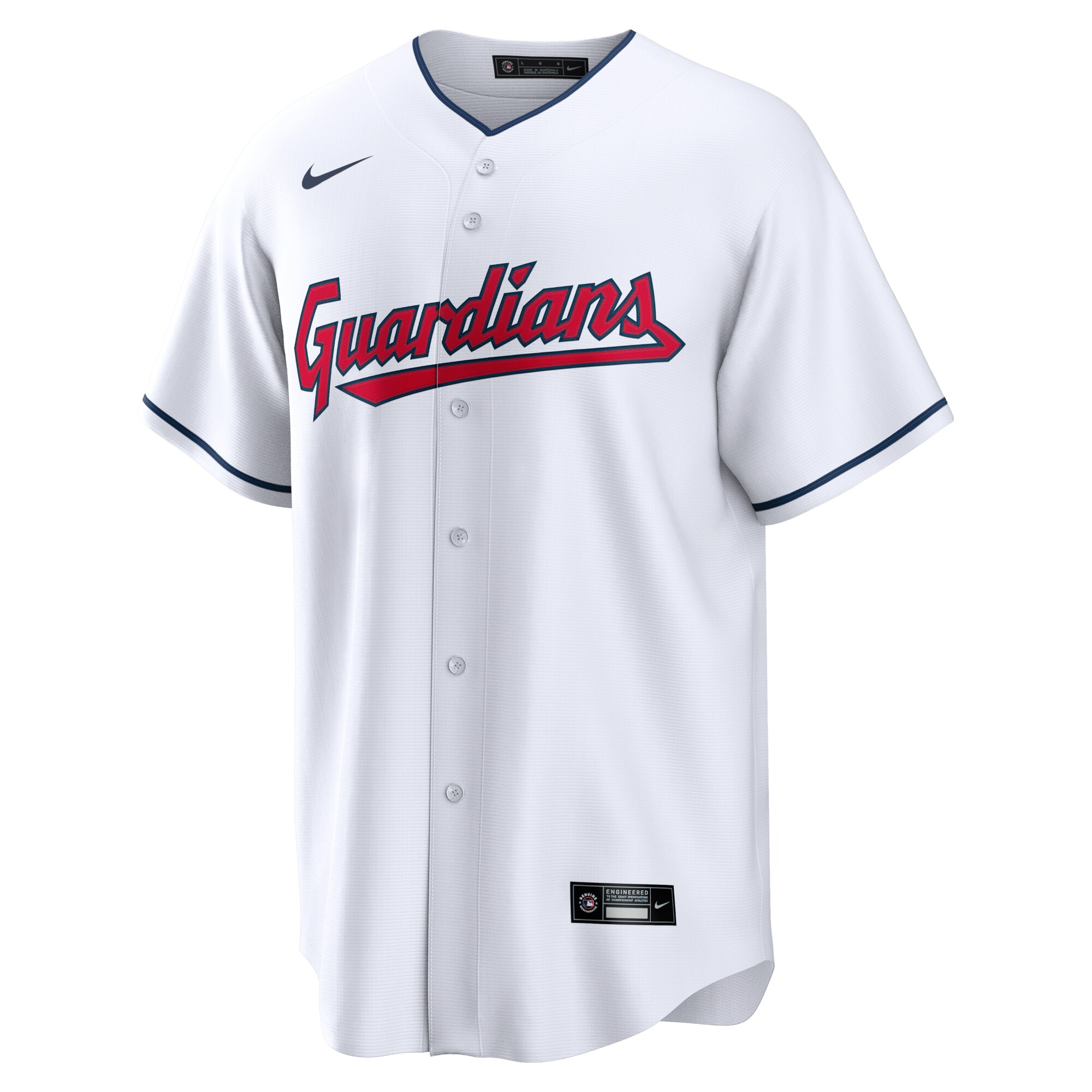 Cleveland Guardians Josh Naylor White Home MLB Jersey Men's