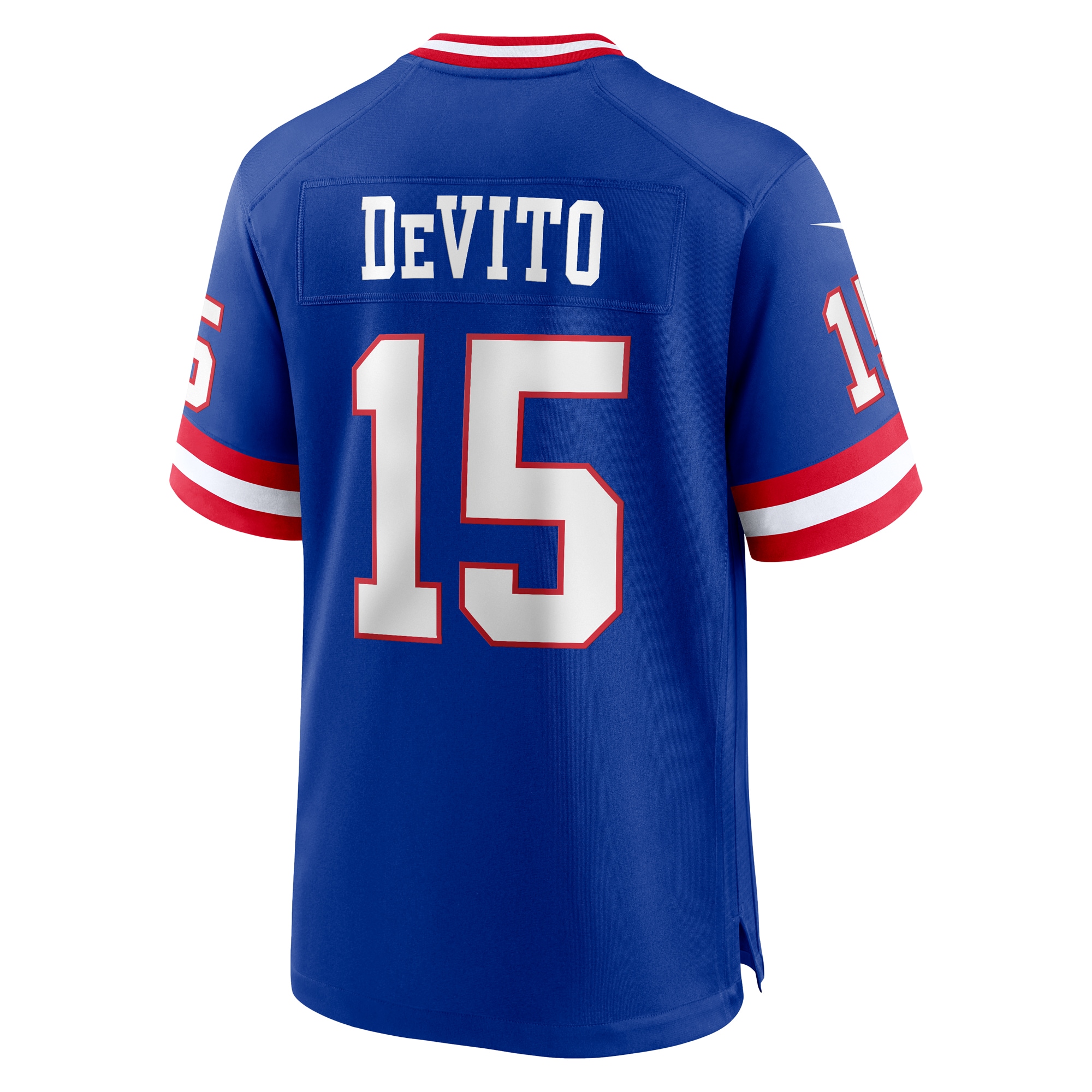 New York Giants Tommy DeVito Royal Alternate Player Game NFL Jersey Men's