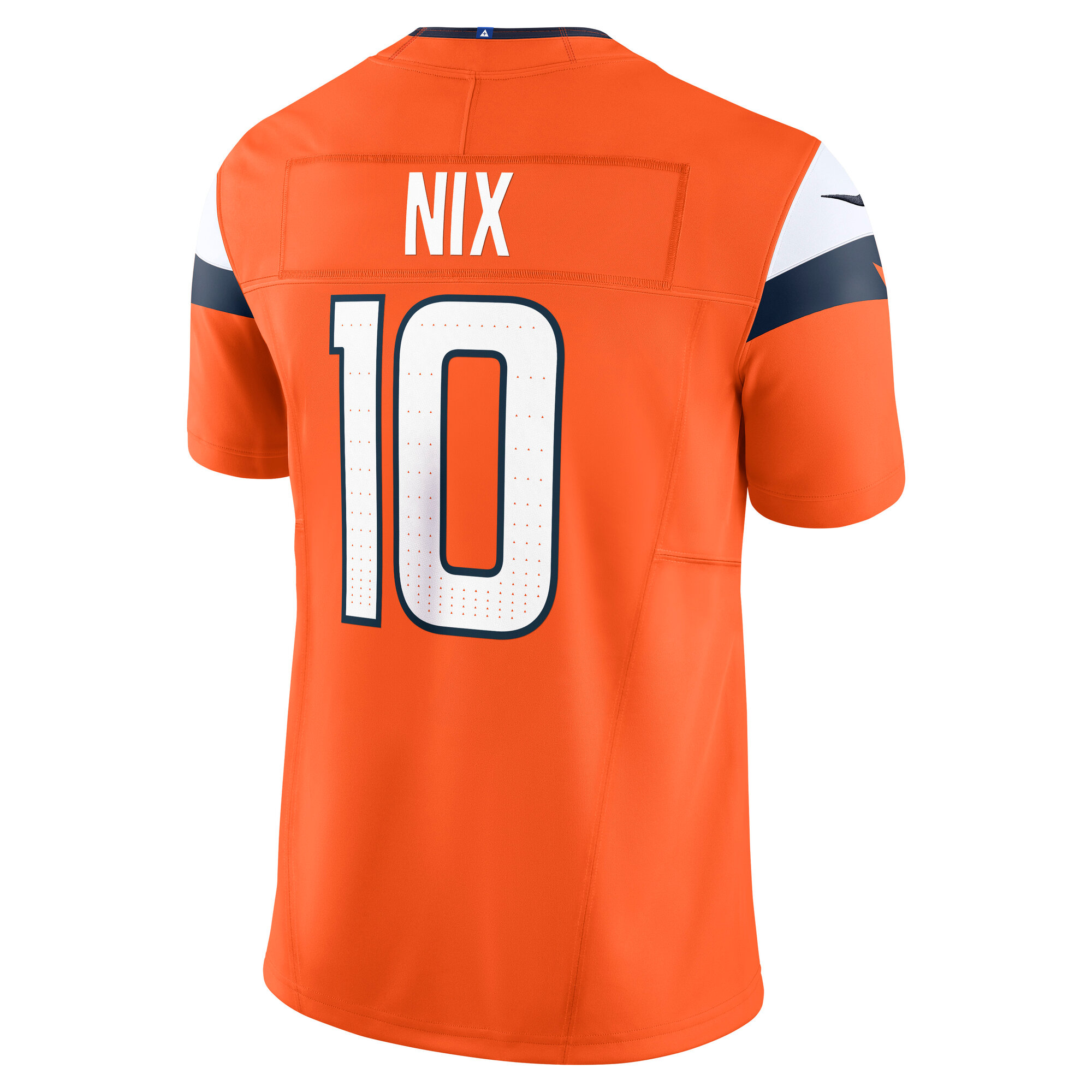 Denver Broncos Bo Nix Orange Vapor F.U.S.E. Limited NFL Jersey Men's