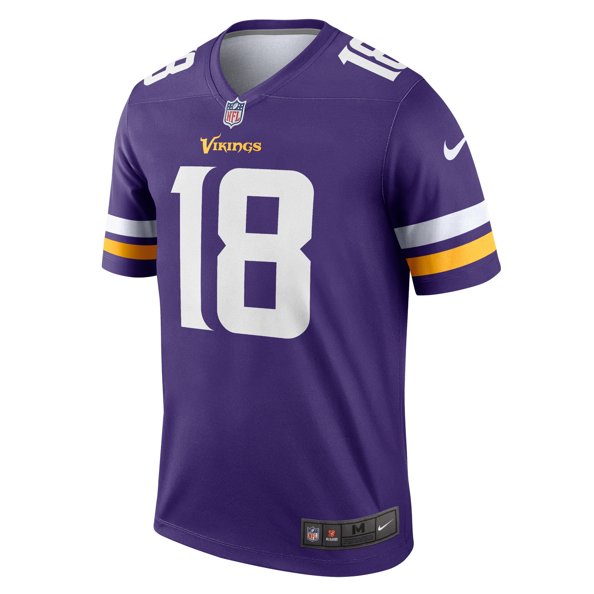Minnesota Vikings Justin Jefferson Purple Alternate Legend Player Performance Top NFL Jersey Men's