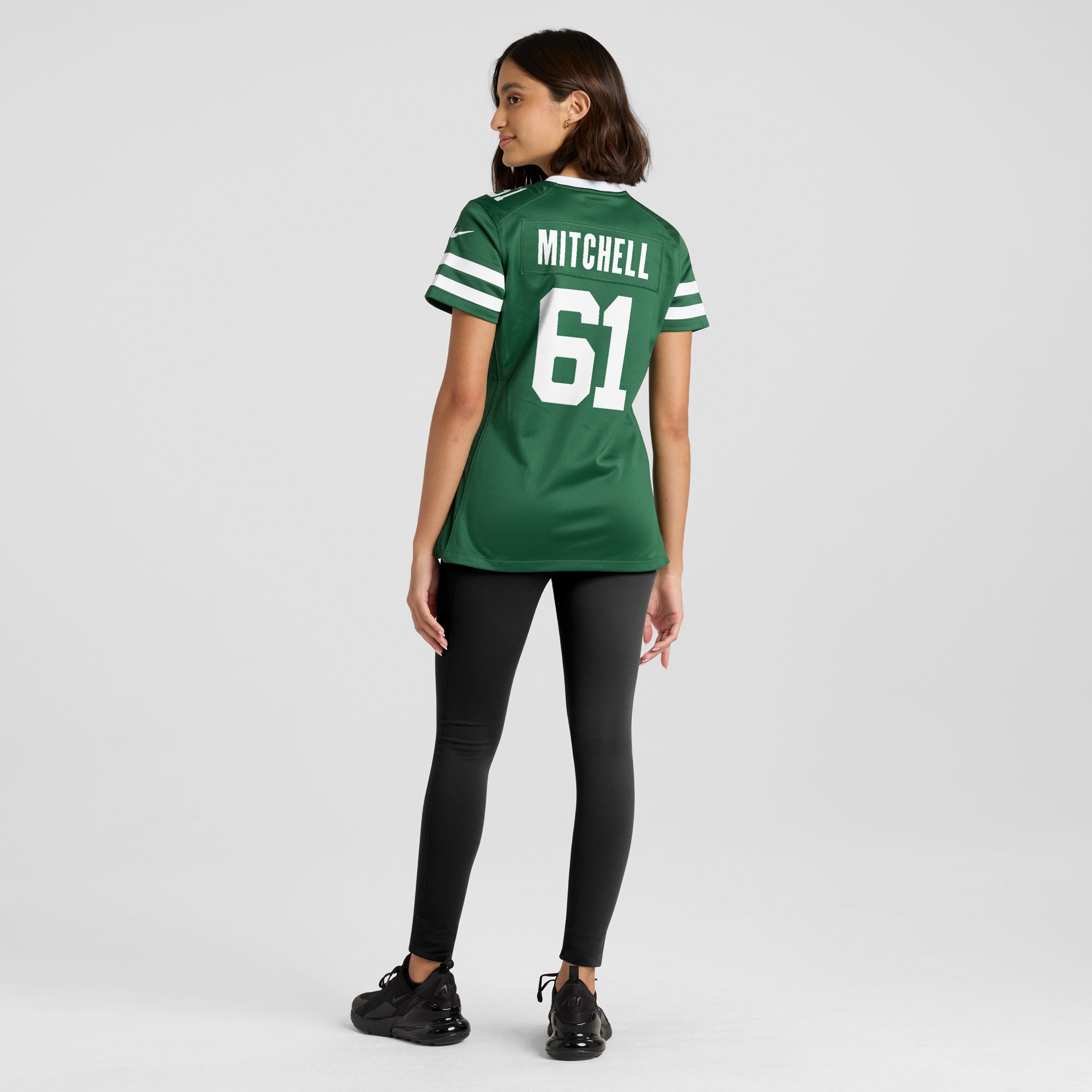 New York Jets Max Mitchell Legacy Green Team Game NFL Jersey Women's