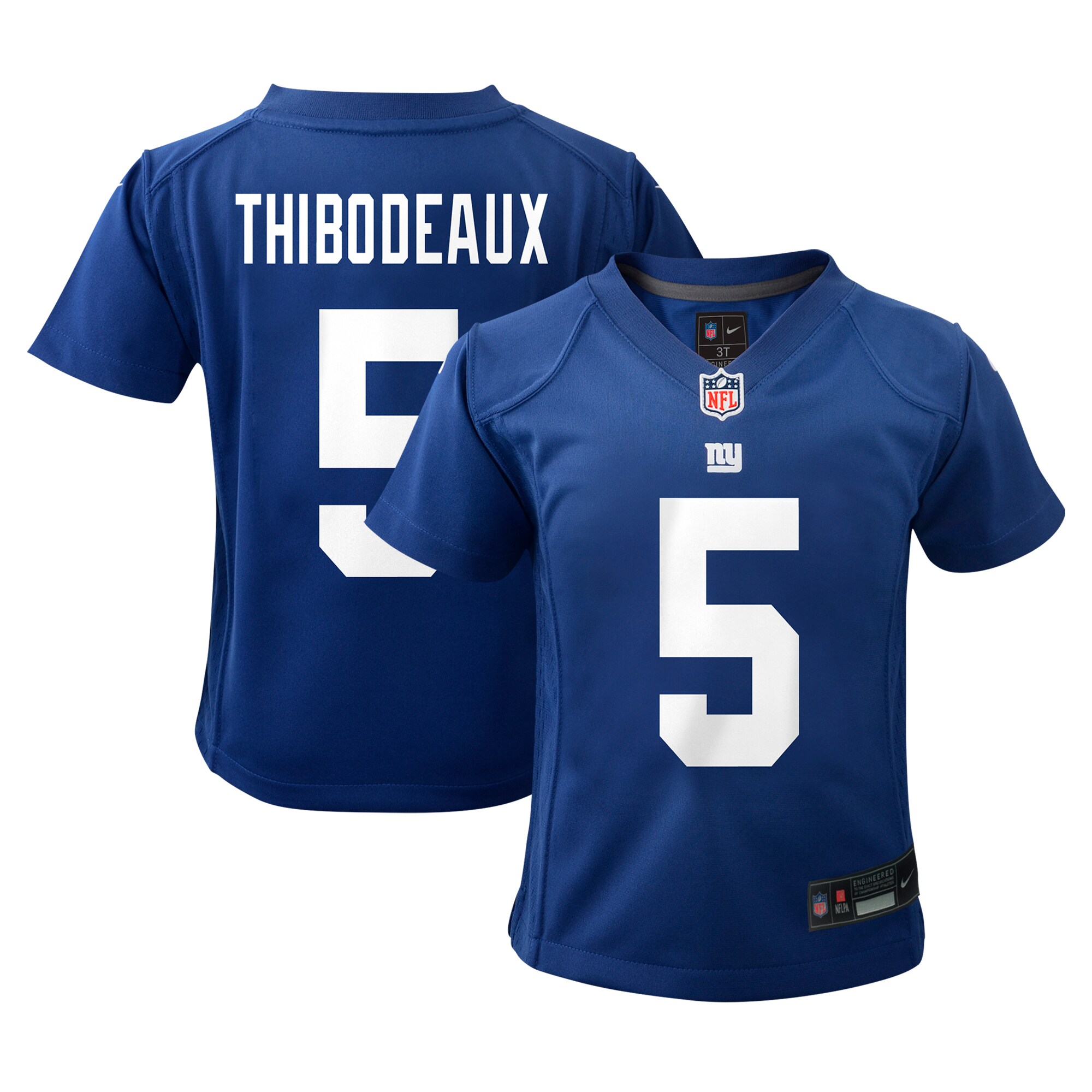 Infant New York Giants Kayvon Thibodeaux Royal Player Game NFL Jersey Men's