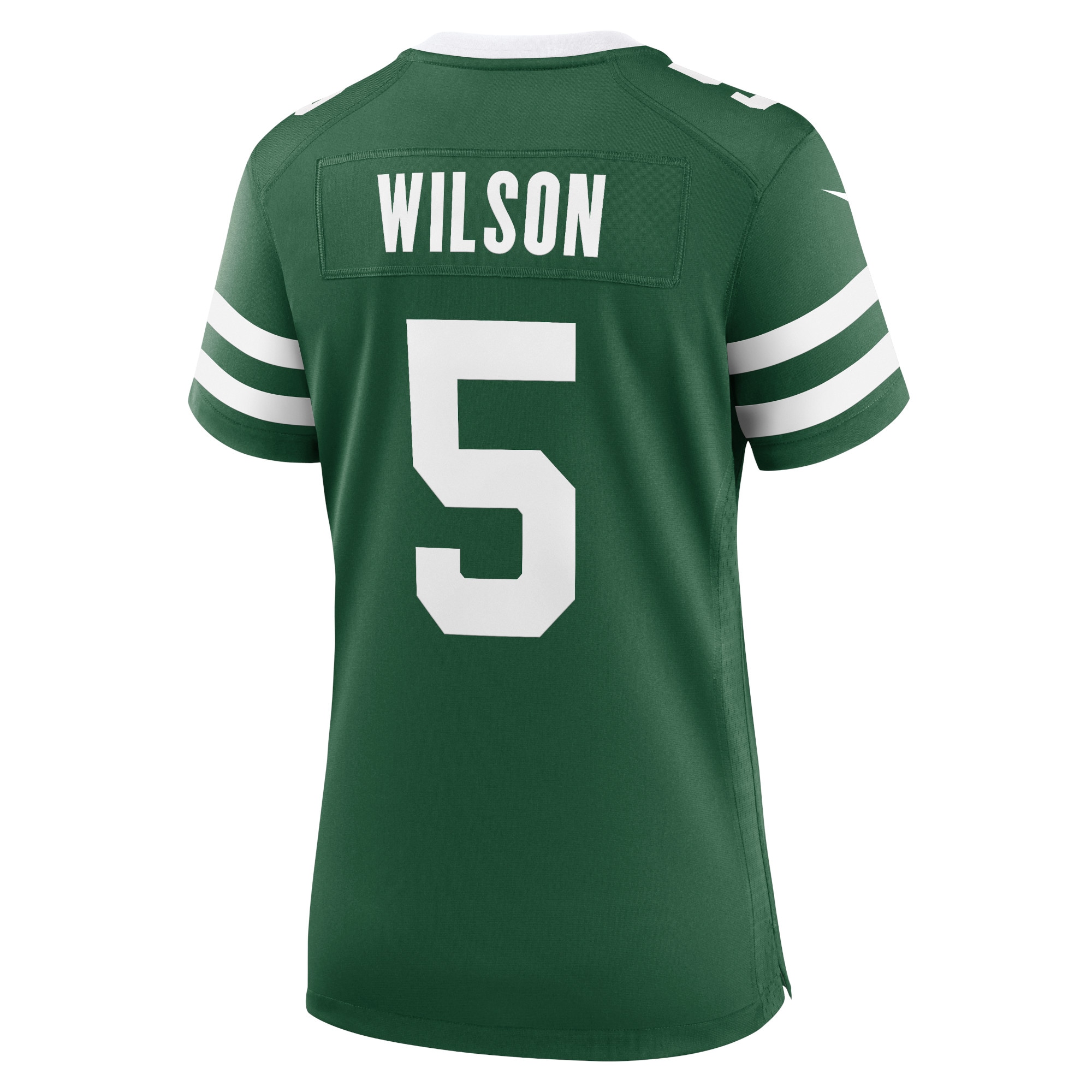 New York Jets Garrett Wilson Legacy Green Game NFL Jersey Women's