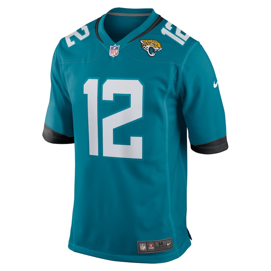 Devin Duvernay 12 Jacksonville Jaguars Alternate Game Teal NFL Jersey Men's