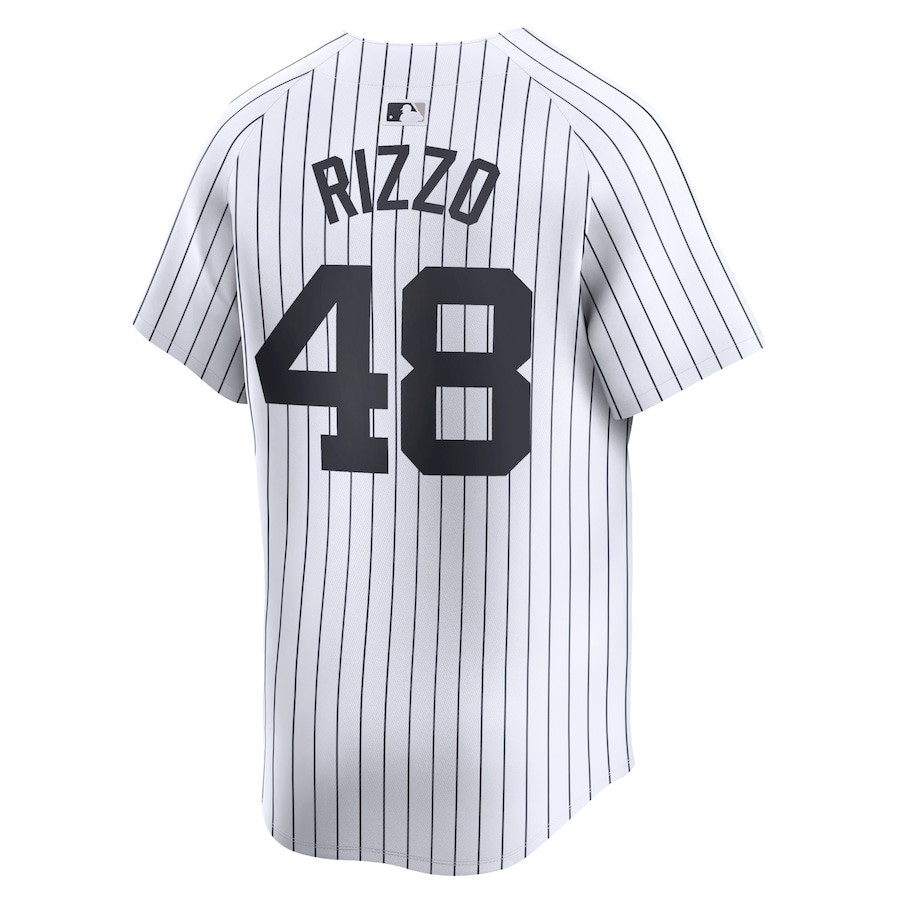 Anthony Rizzo 48 New York Yankees Home Limited Player White MLB Jersey Men's
