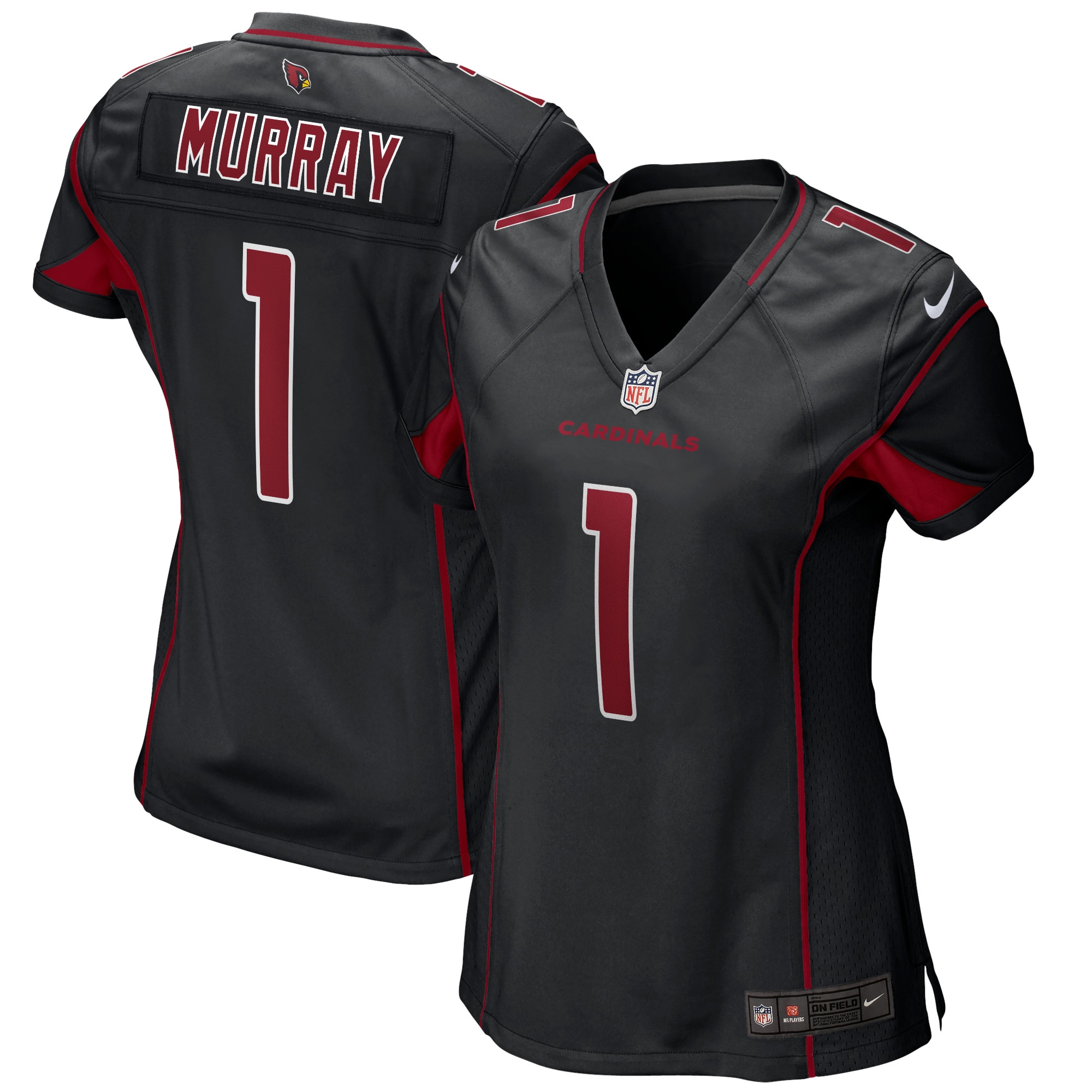 Arizona Cardinals Kyler Murray Black Alternate Game Player NFL Jersey Women's