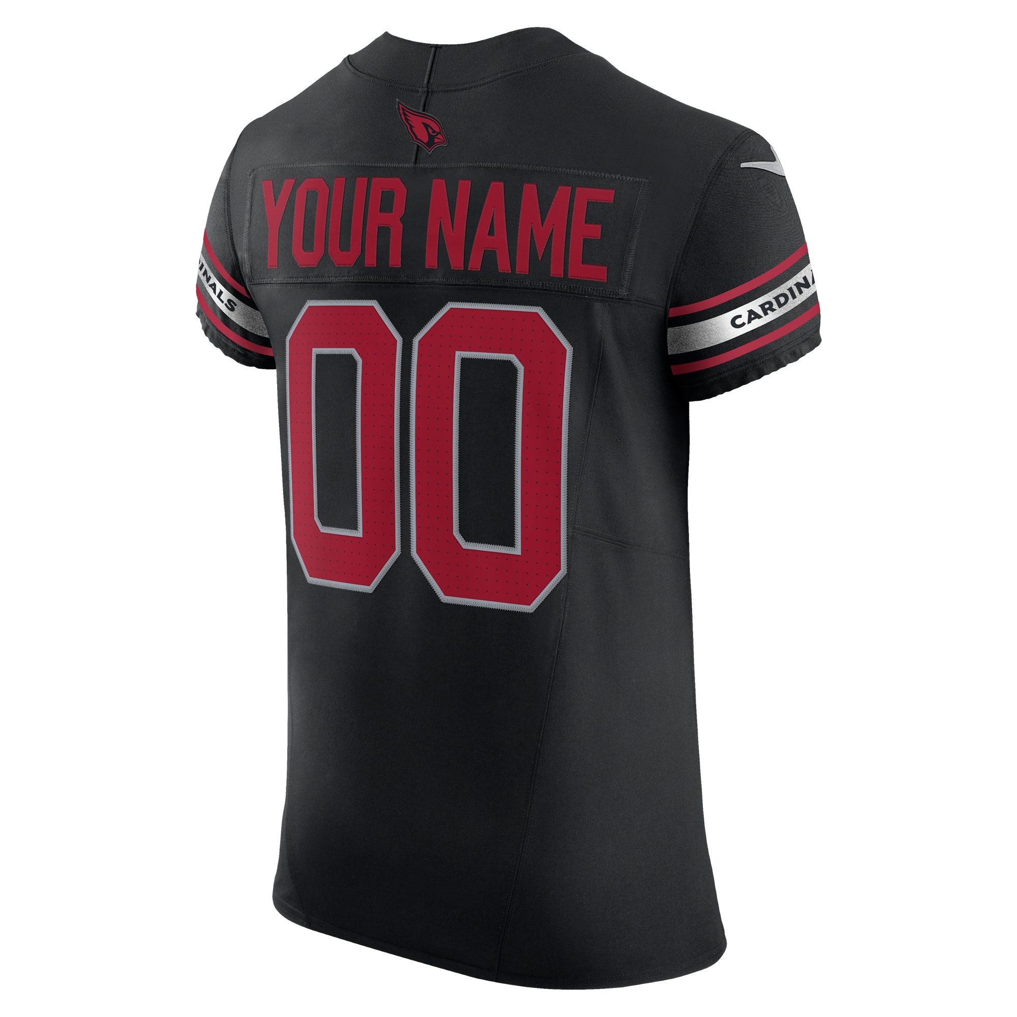 Arizona Cardinals Black Vapor F.U.S.E. Elite Custom NFL Jersey Men's