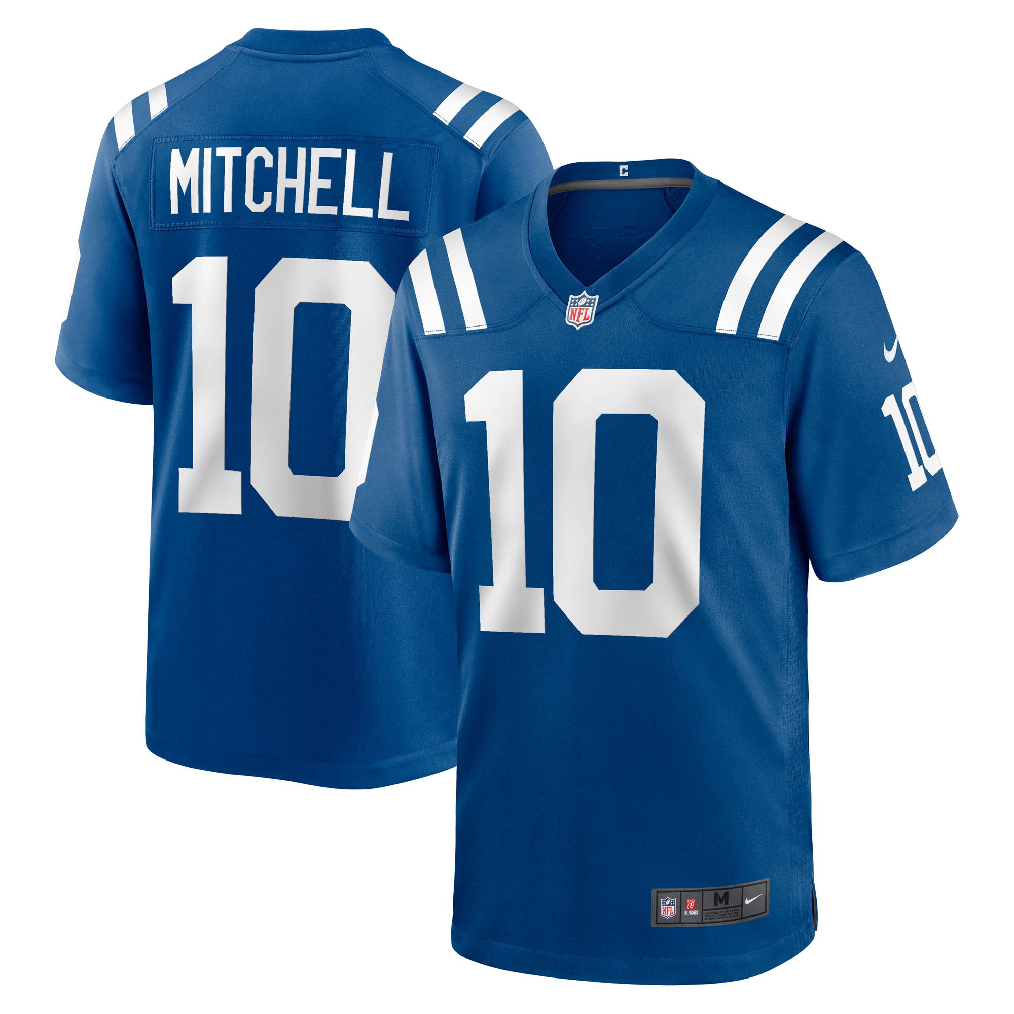 Indianapolis Colts Adonai Mitchell Royal Game NFL Jersey Men's
