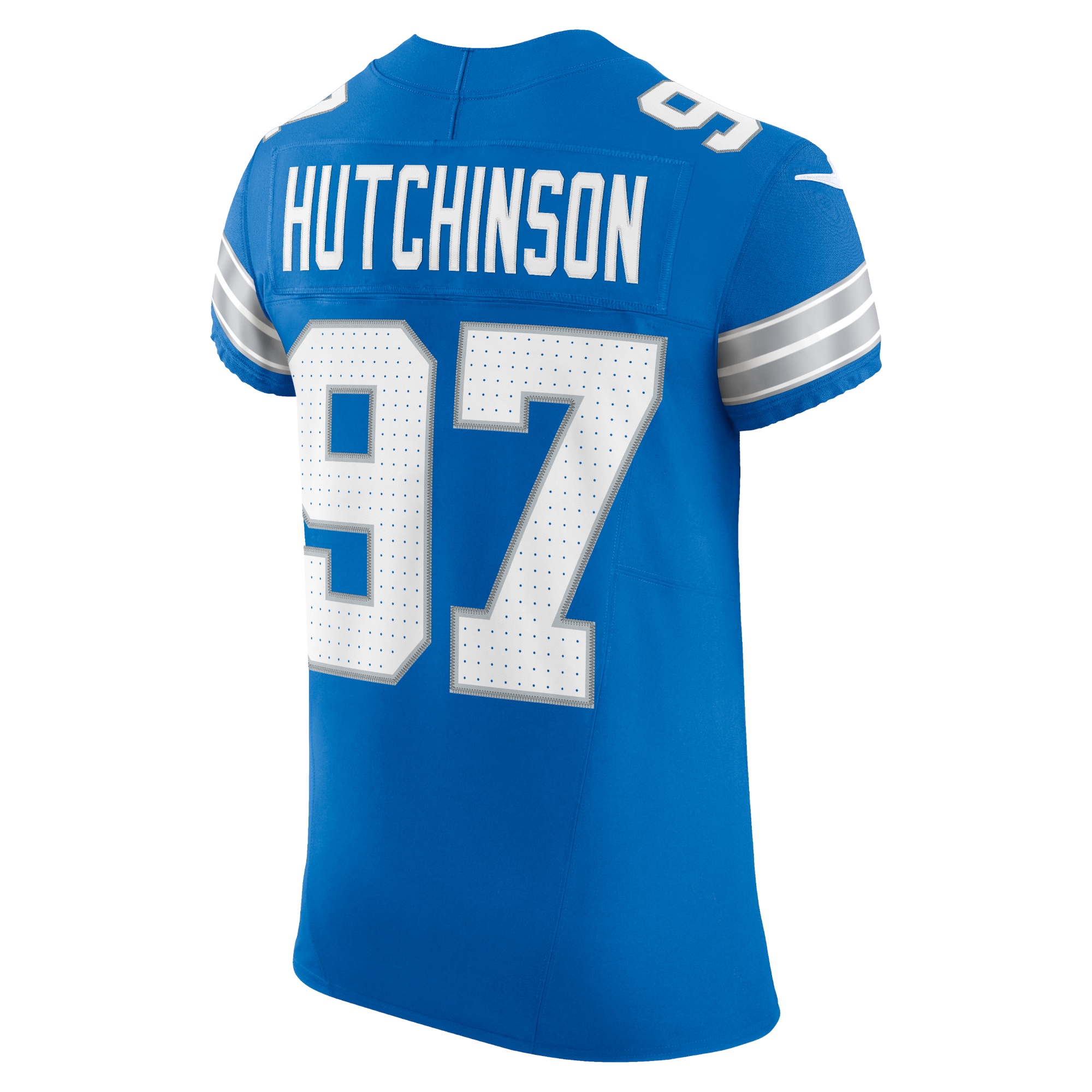 Detroit Lions Aidan Hutchinson Blue Vapor F.U.S.E. Elite NFL Jersey Men's