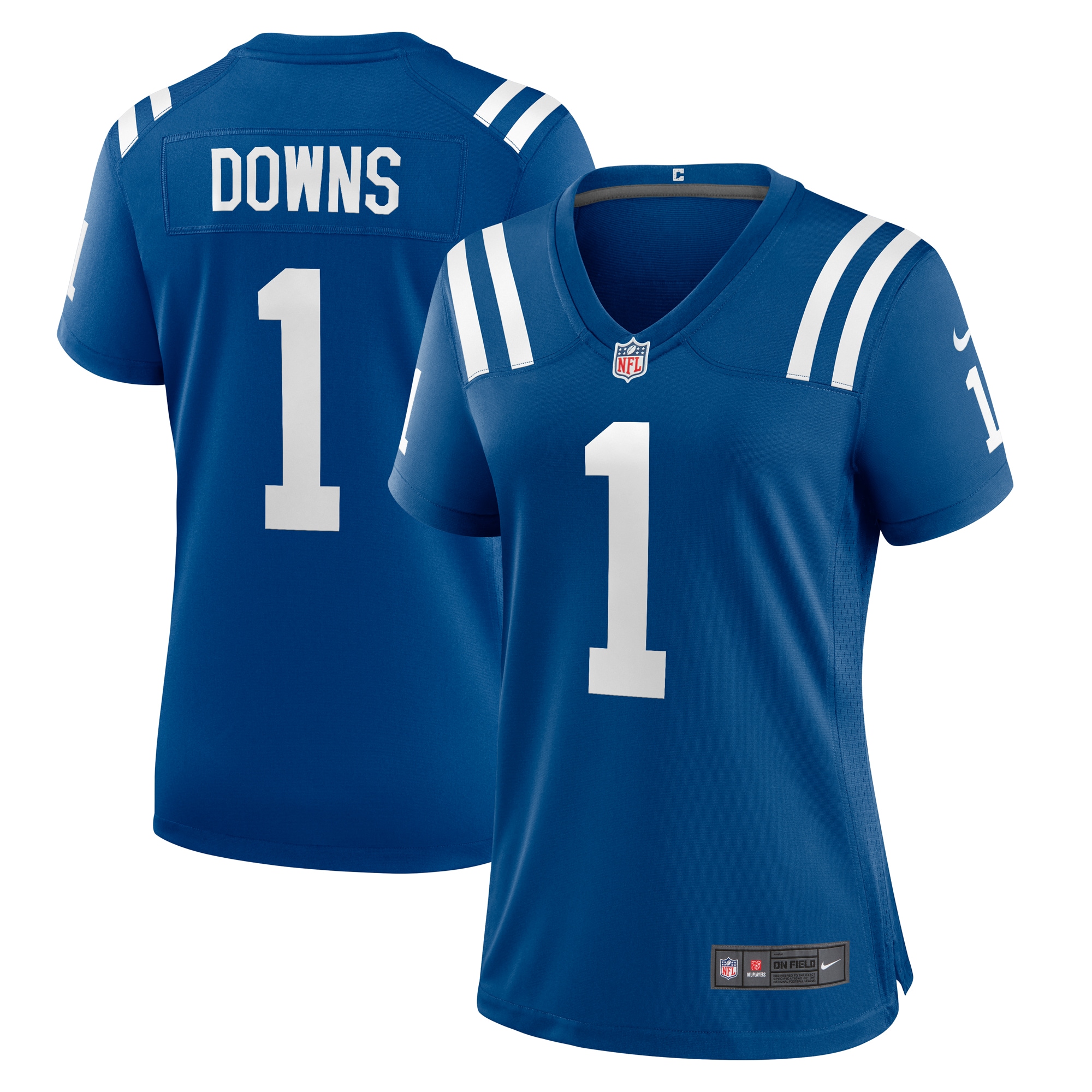 Indianapolis Colts Josh Downs Royal Team Game NFL Jersey Women's